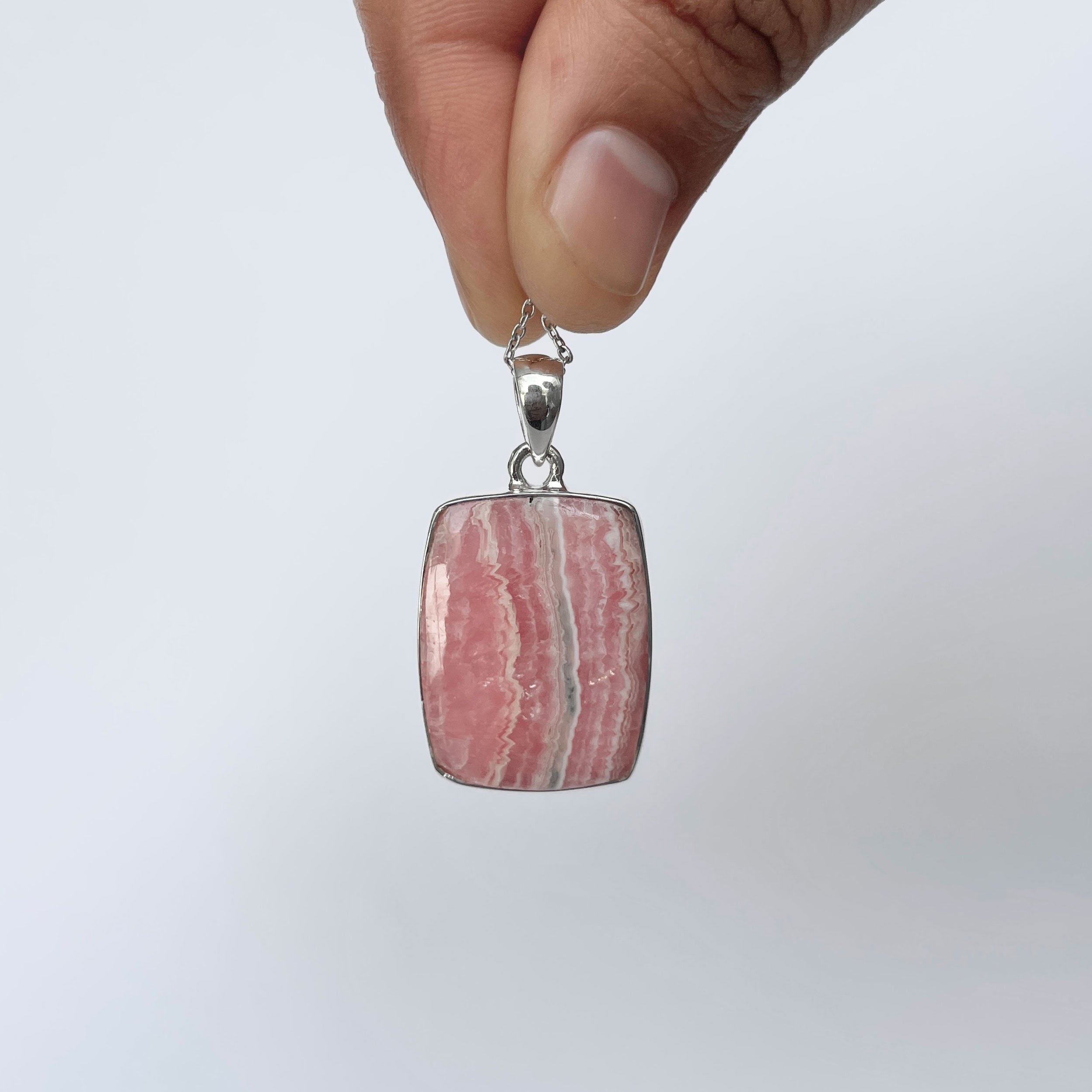 Rhodochrosite Pendant-(RDC-P-293.)