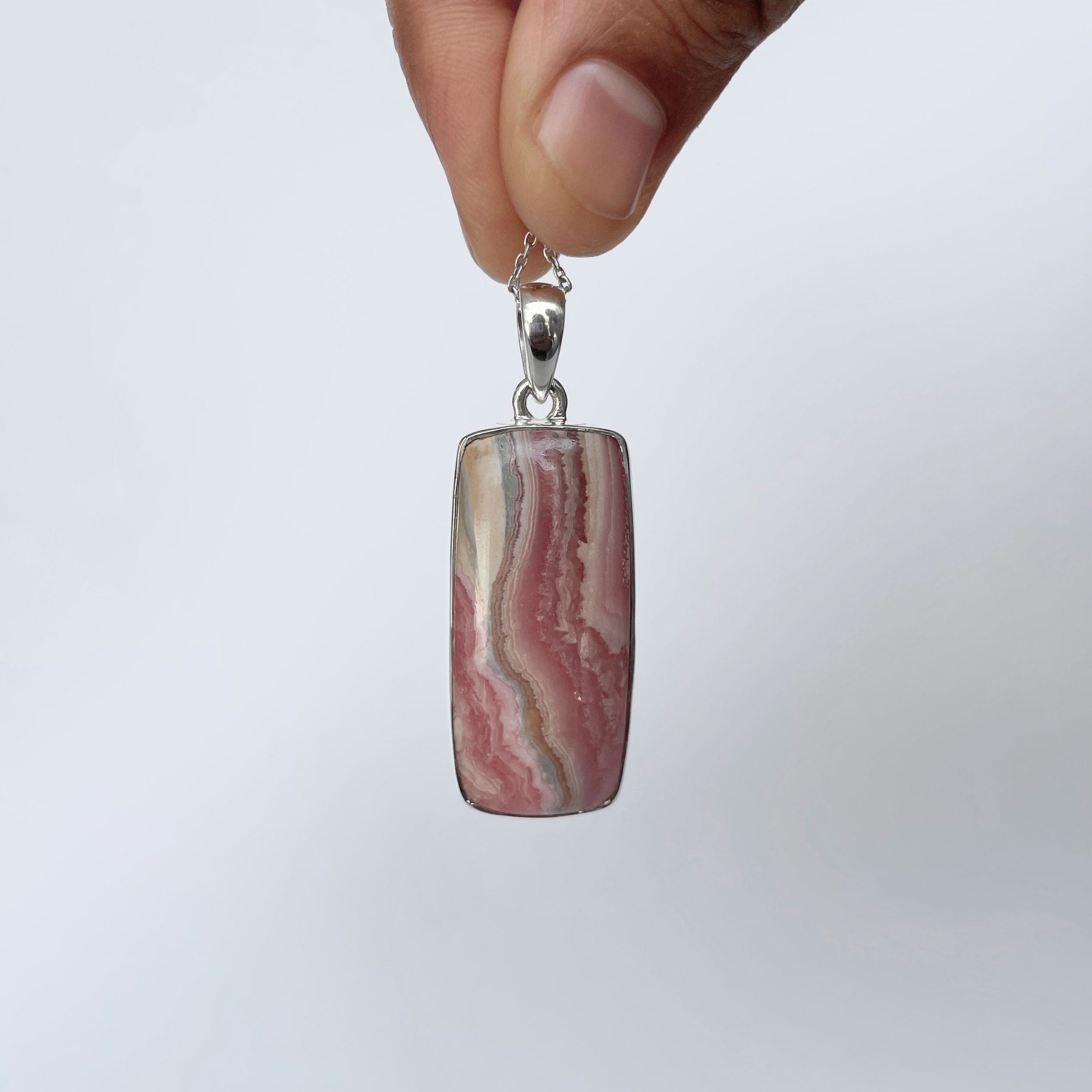 Rhodochrosite Pendant-(RDC-P-297.)