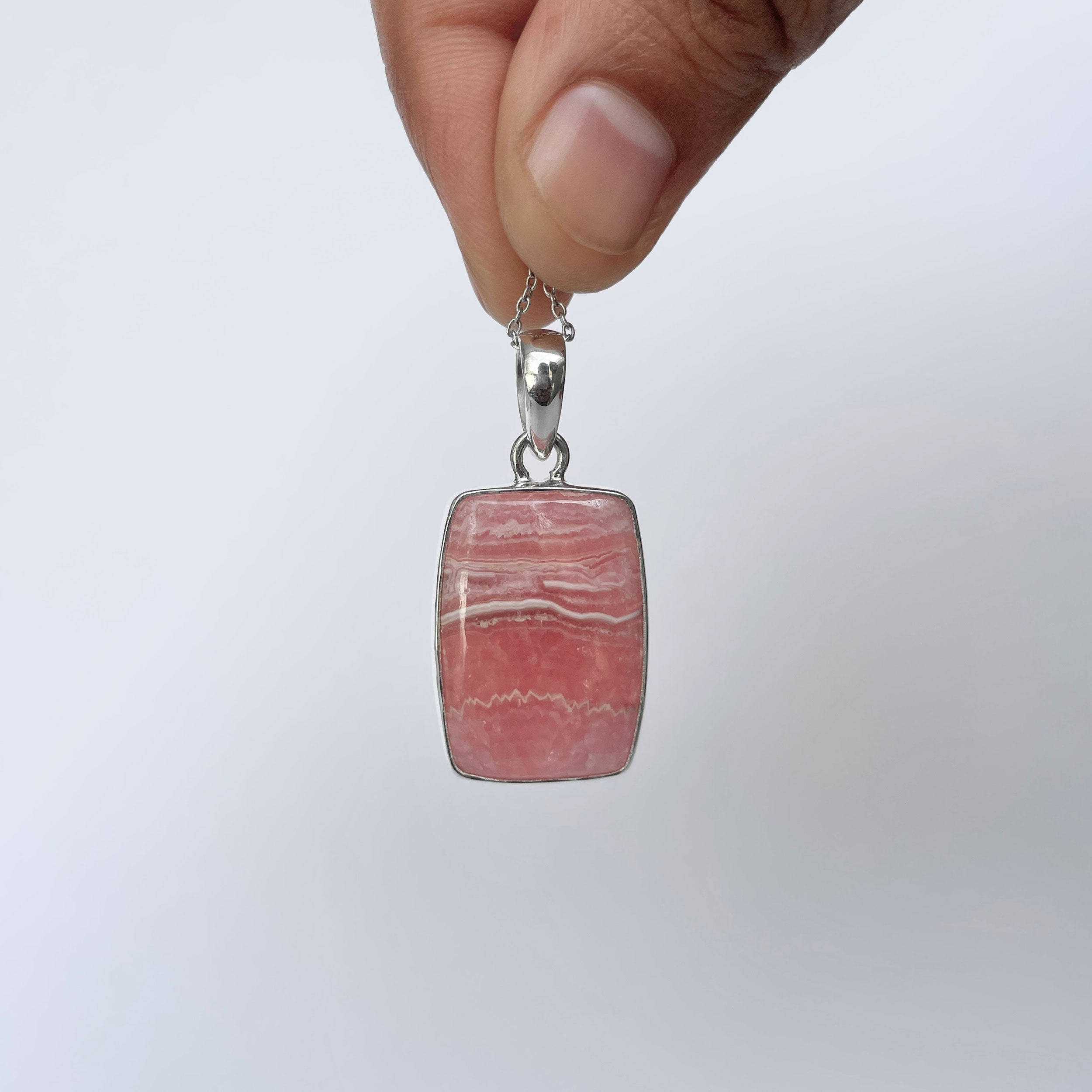 Rhodochrosite Pendant-(RDC-P-300.)