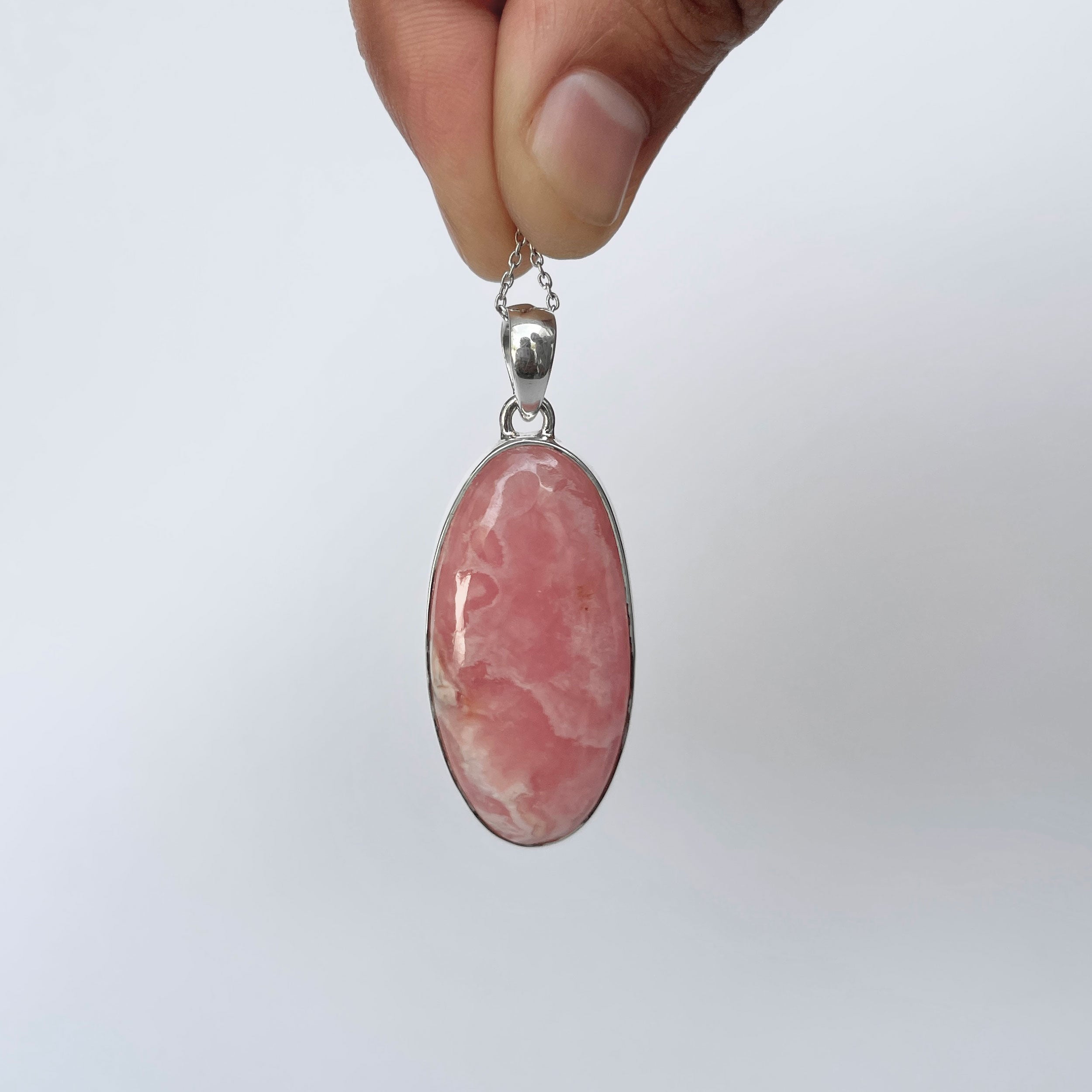 Rhodochrosite Pendant-(RDC-P-302.)