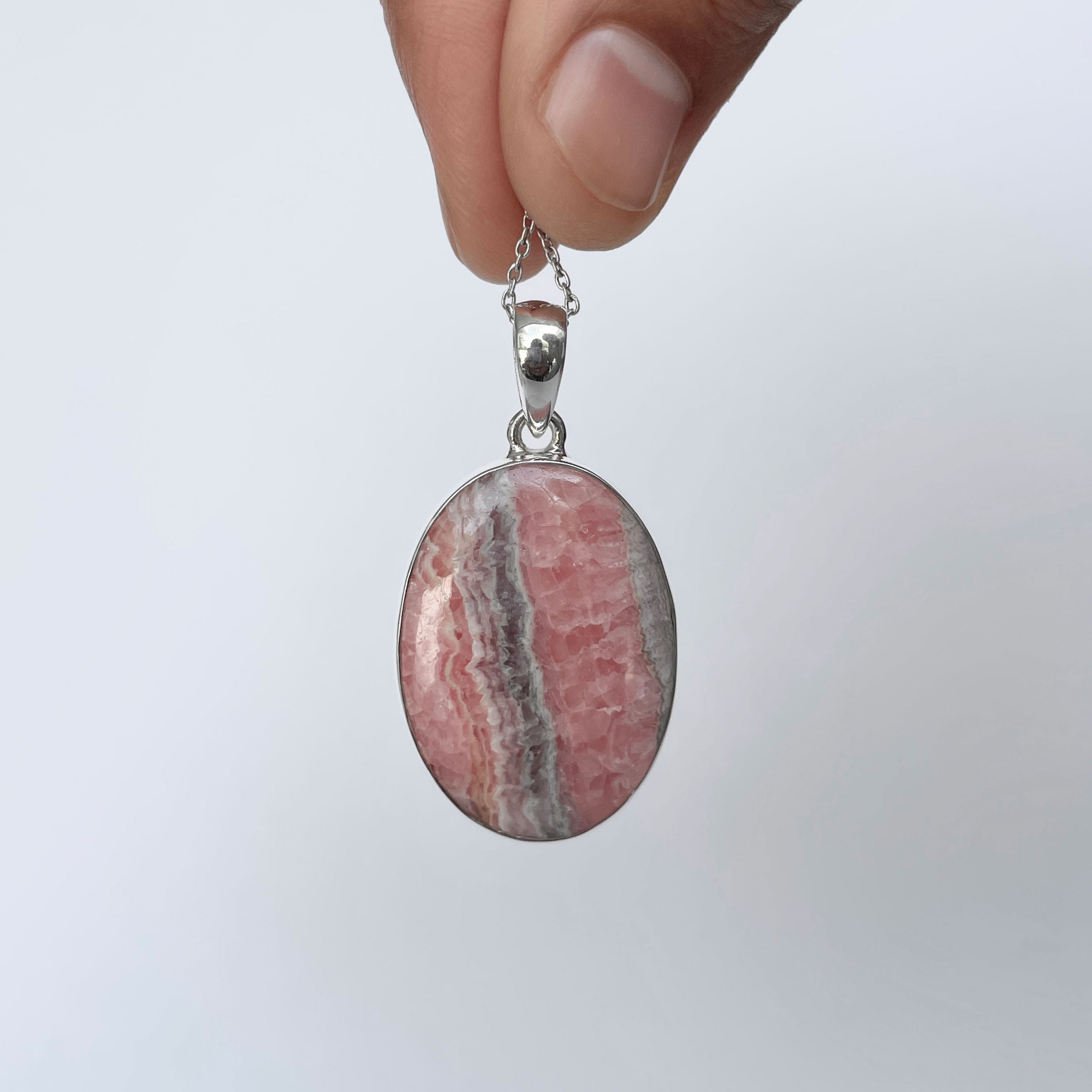 Rhodochrosite Pendant-(RDC-P-303.)