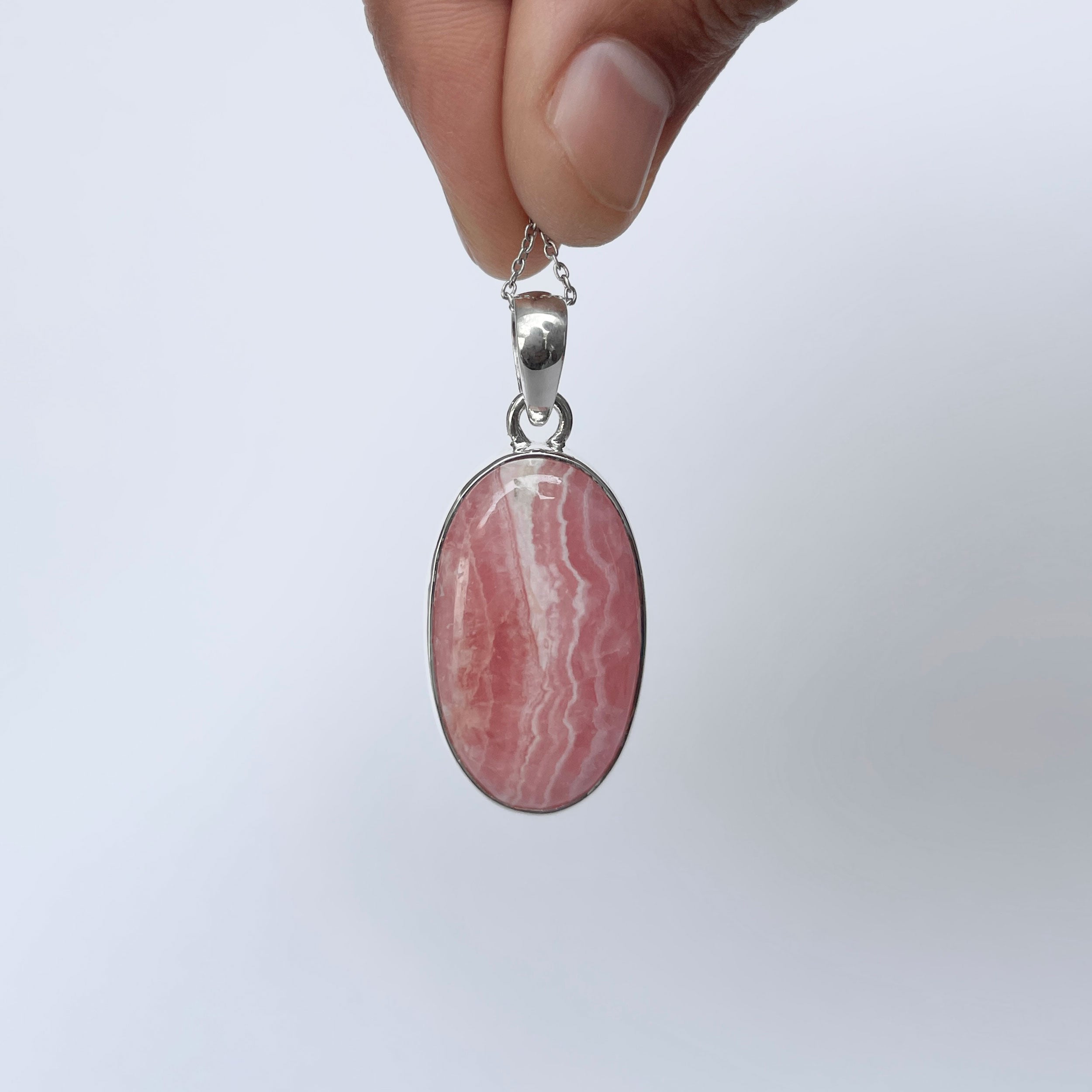 Rhodochrosite Pendant-(RDC-P-306.)
