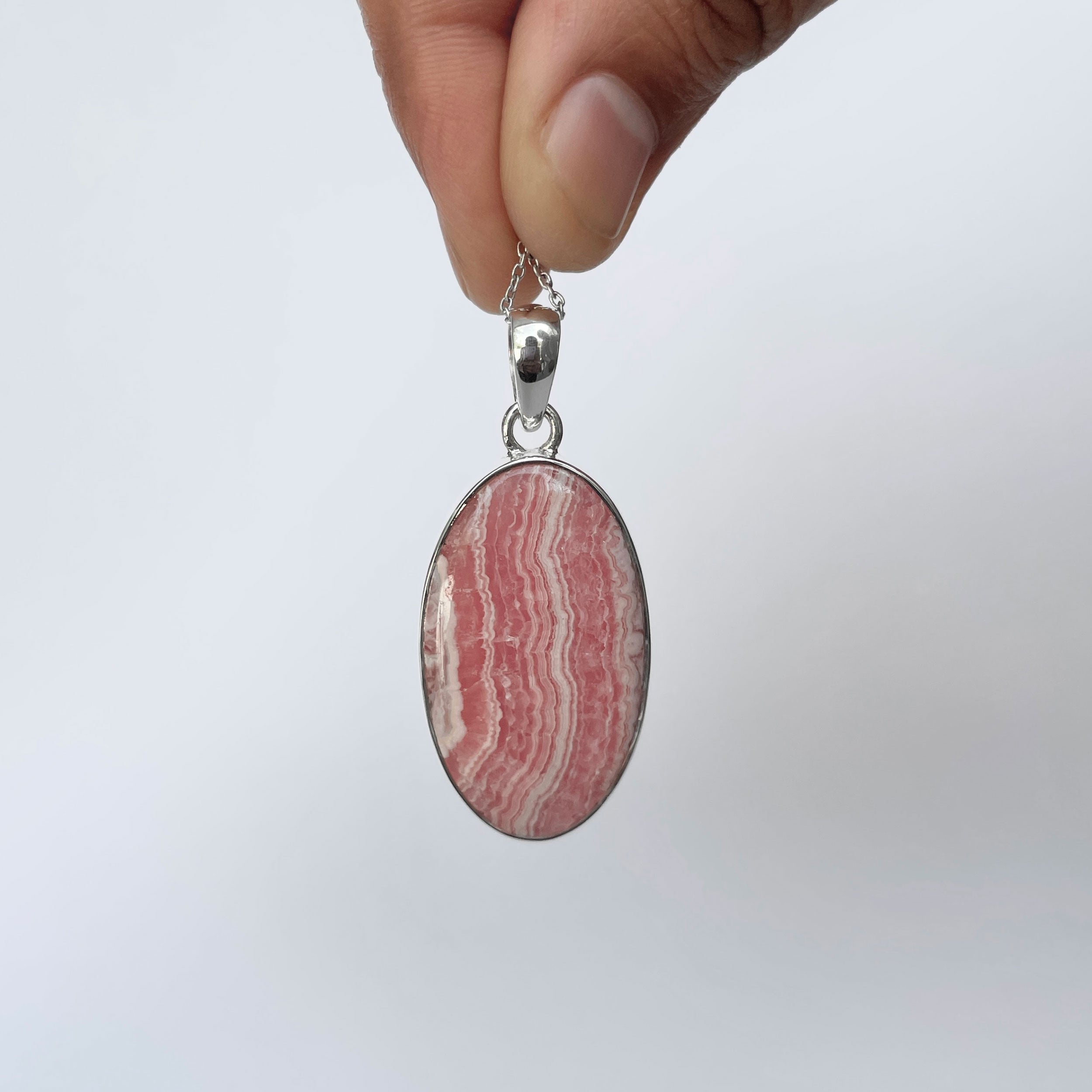 Rhodochrosite Pendant-(RDC-P-307.)