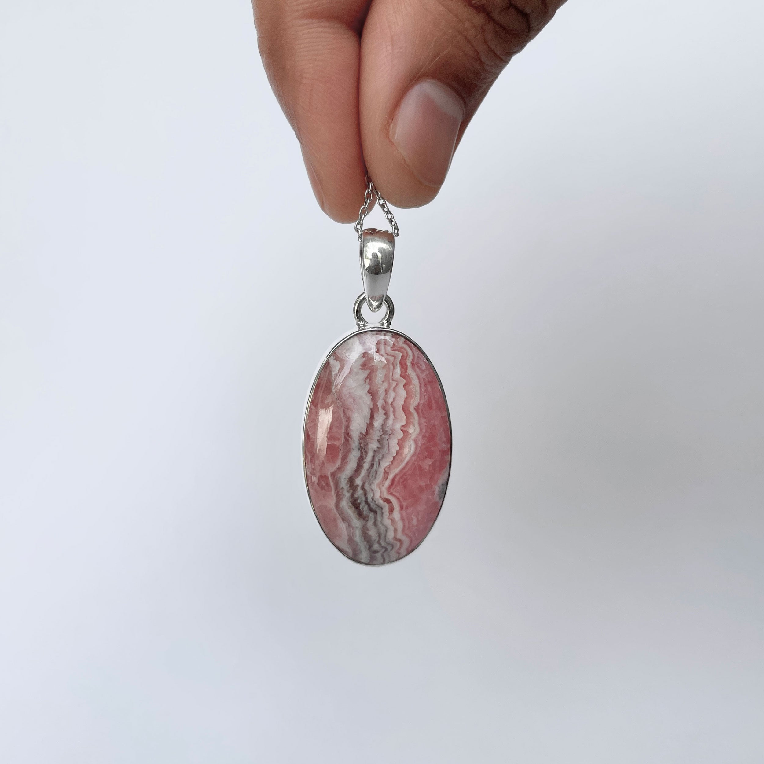 Rhodochrosite Pendant-(RDC-P-308.)