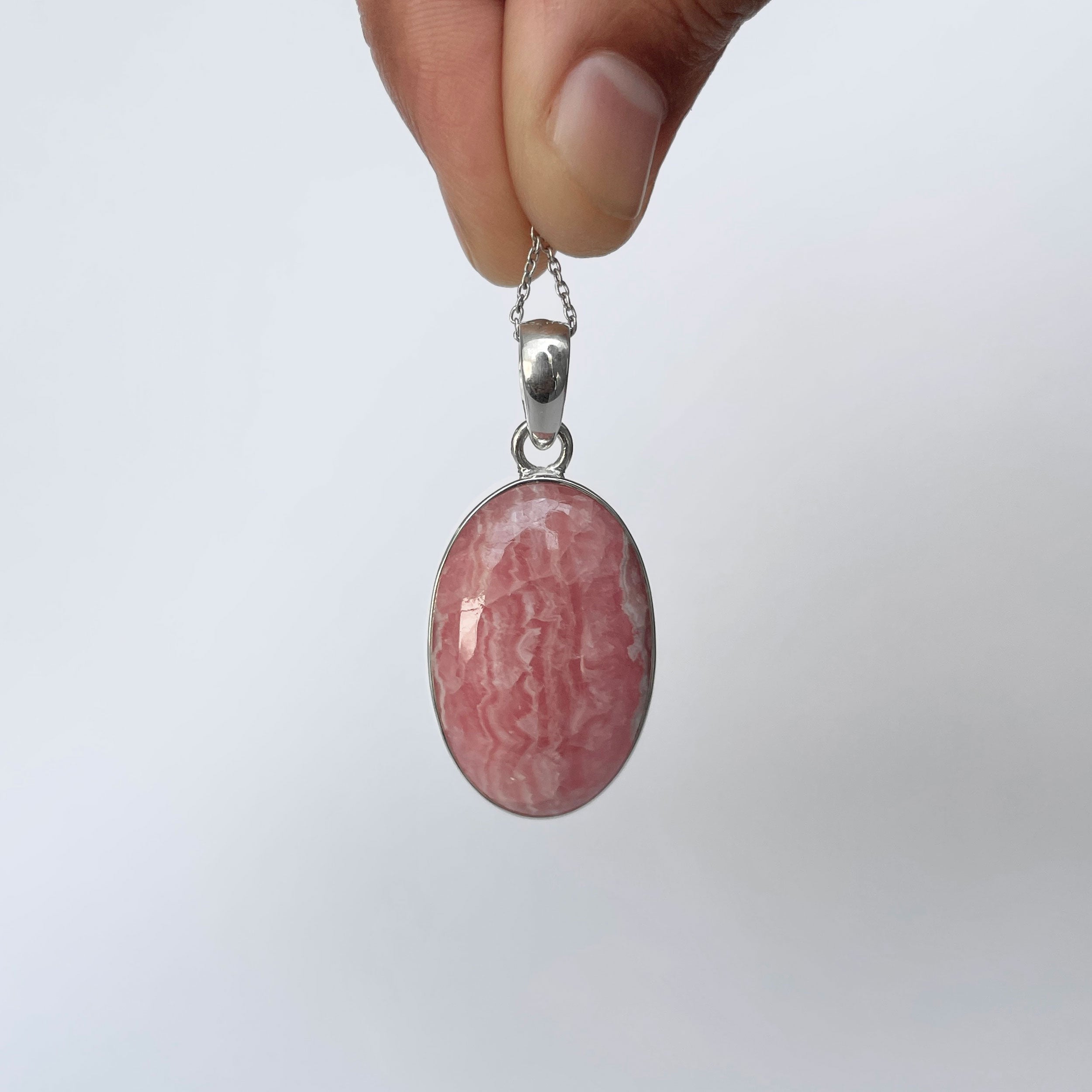 Rhodochrosite Pendant-(RDC-P-309.)