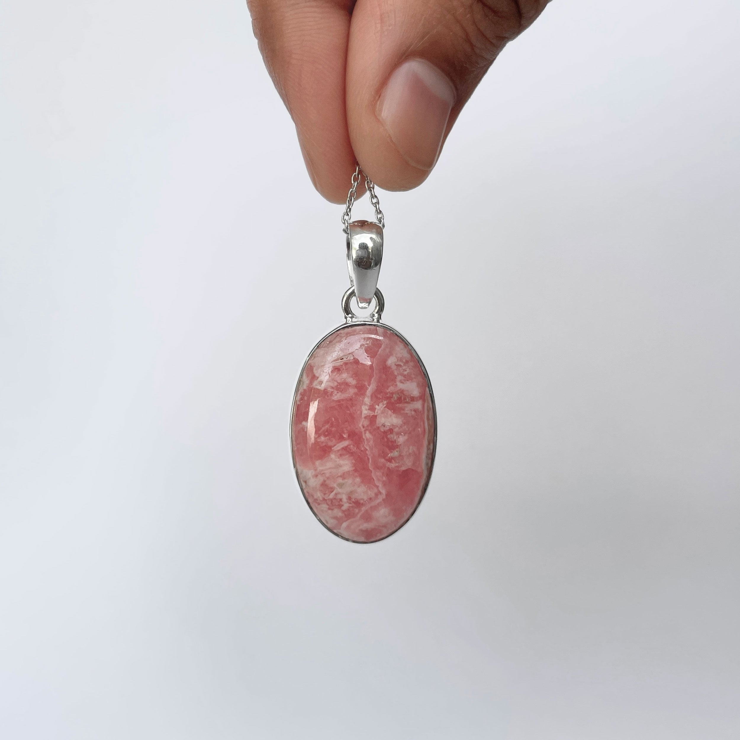 Rhodochrosite Pendant-(RDC-P-310.)