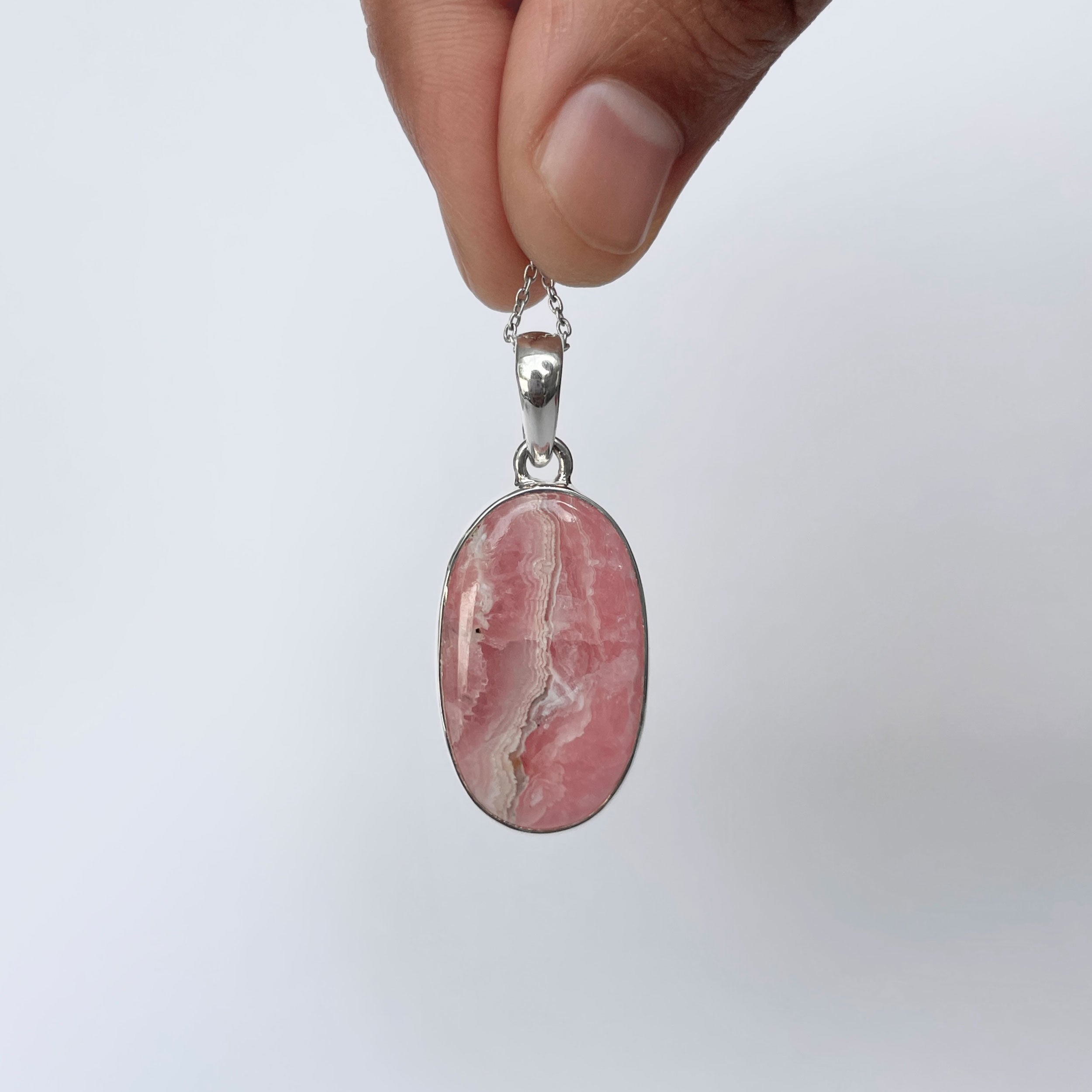 Rhodochrosite Pendant-(RDC-P-311.)