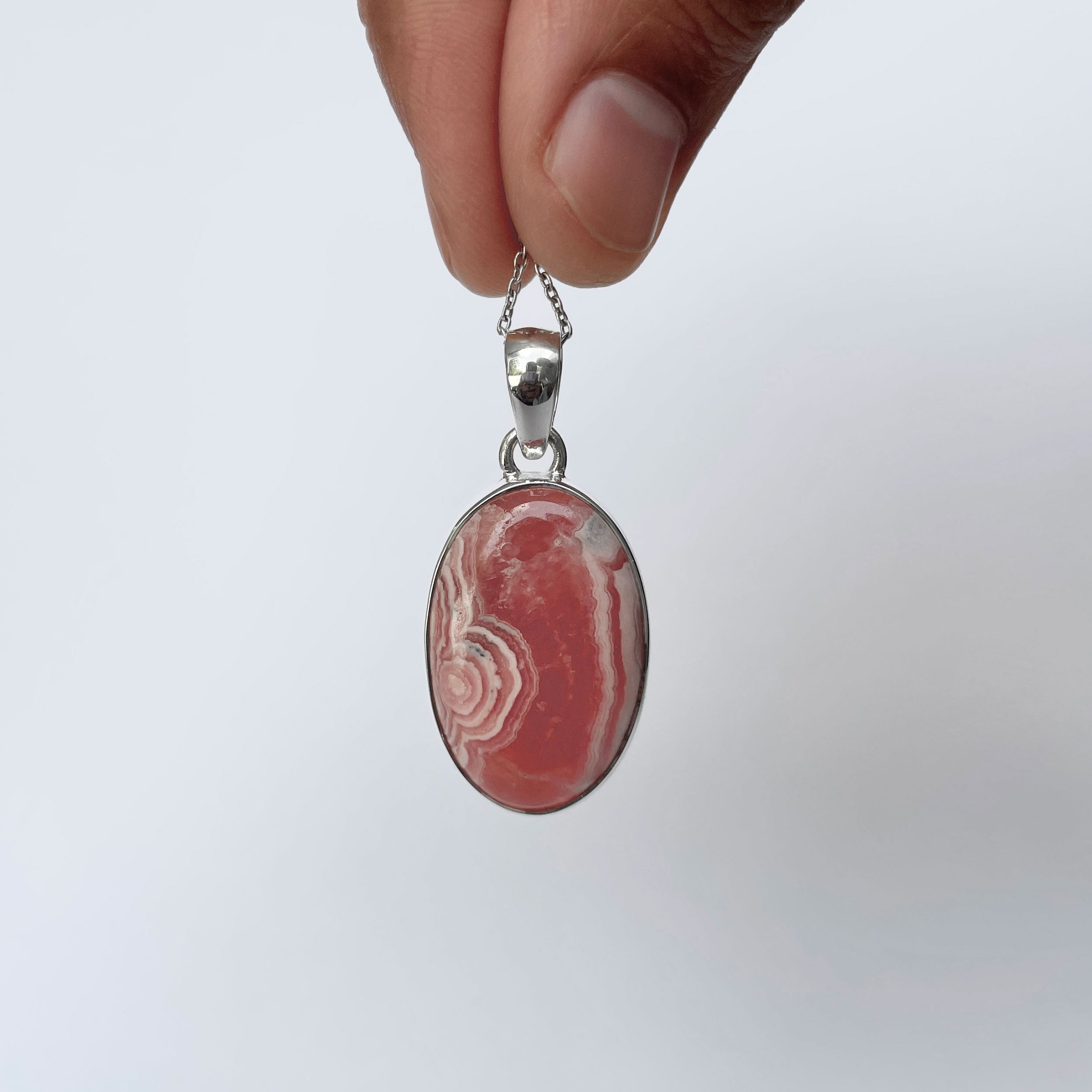 Rhodochrosite Pendant-(RDC-P-313.)