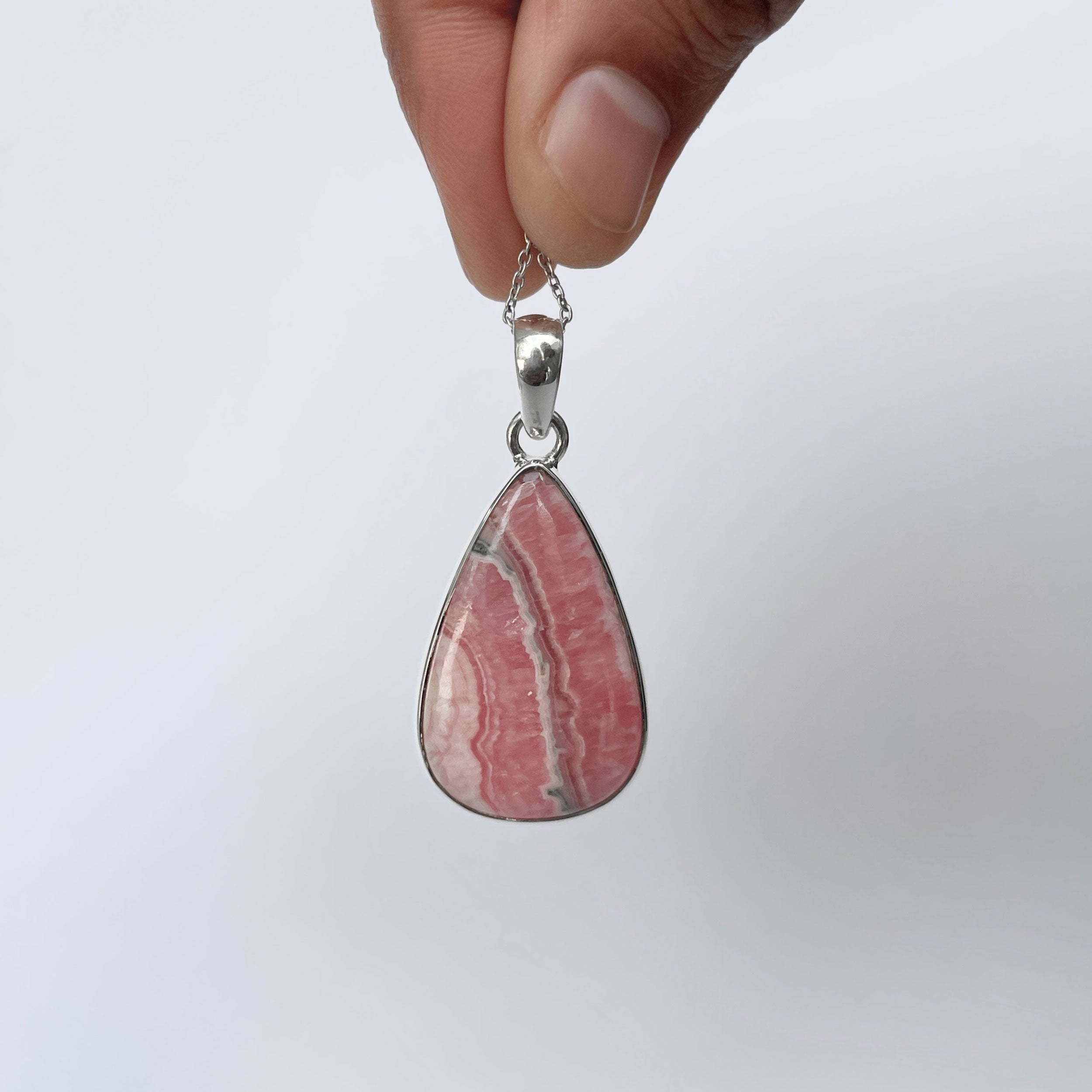 Rhodochrosite Pendant-(RDC-P-316.)