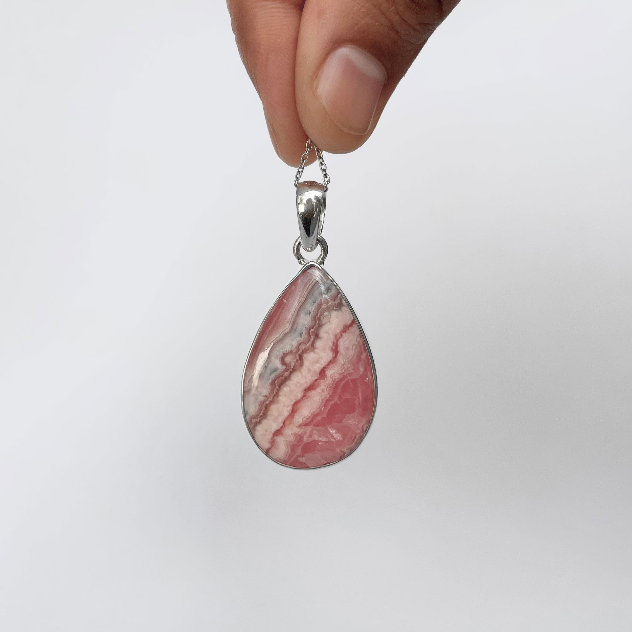 Rhodochrosite Pendant-(RDC-P-317.)