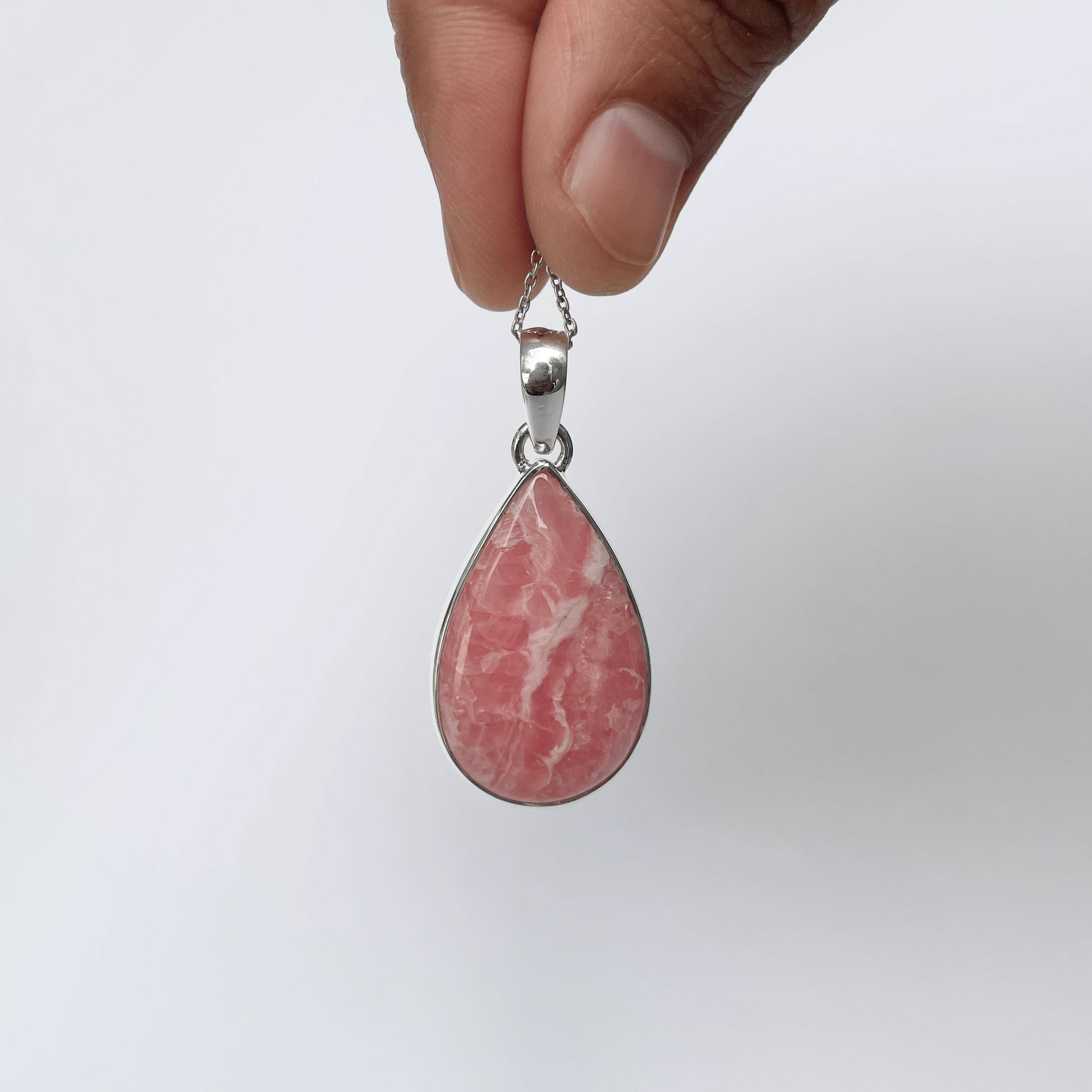 Rhodochrosite Pendant-(RDC-P-318.)