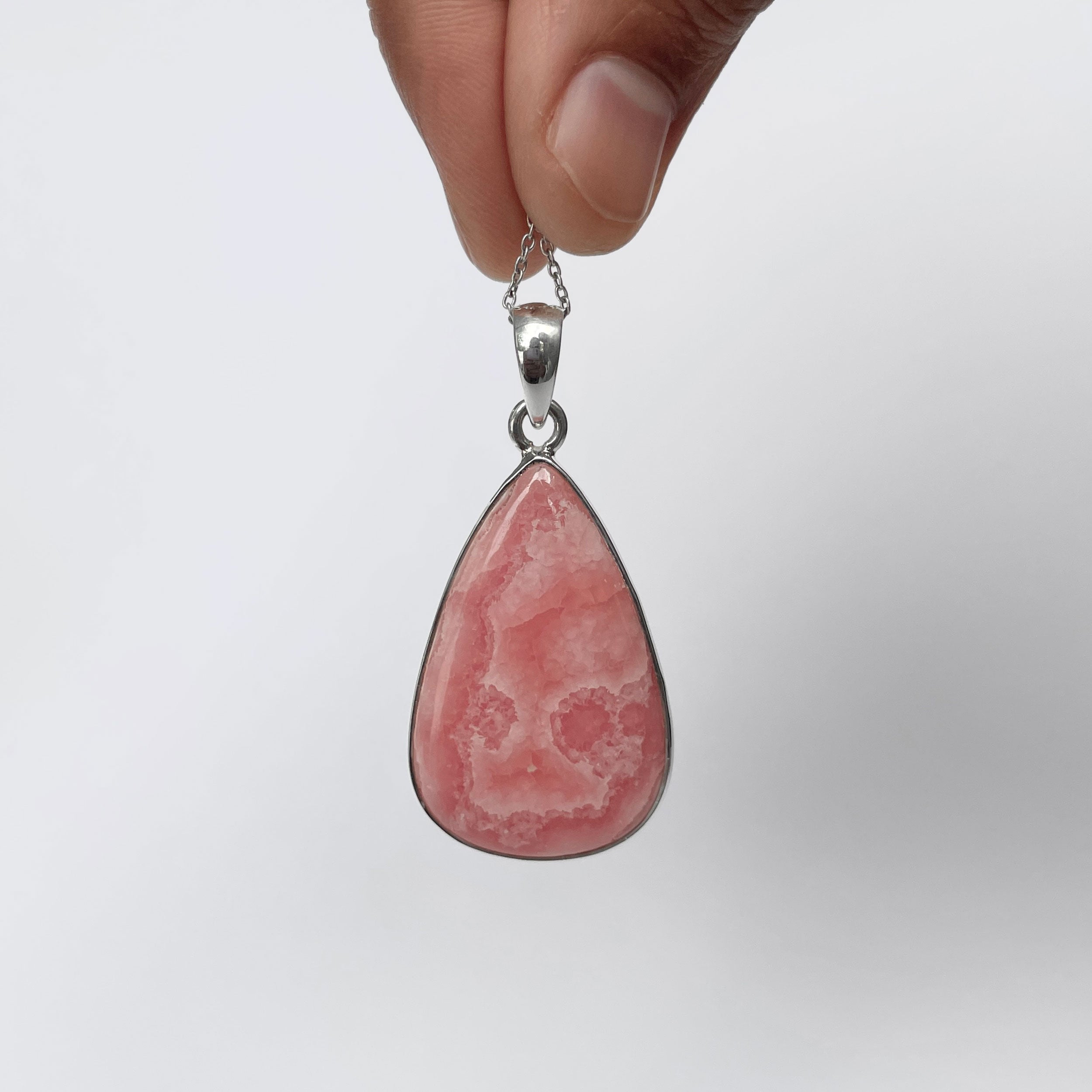 Rhodochrosite Pendant-(RDC-P-319.)