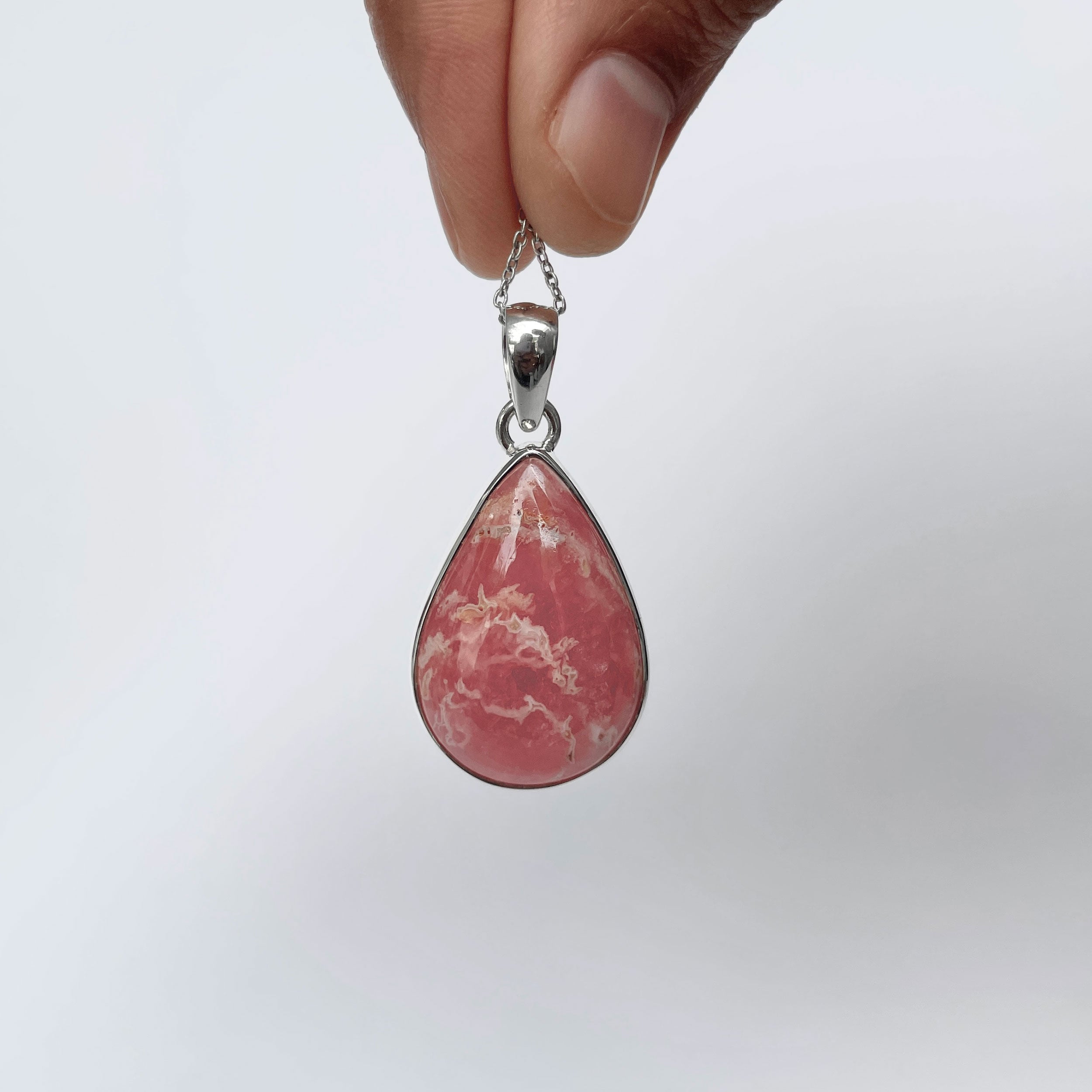 Rhodochrosite Pendant-(RDC-P-320.)