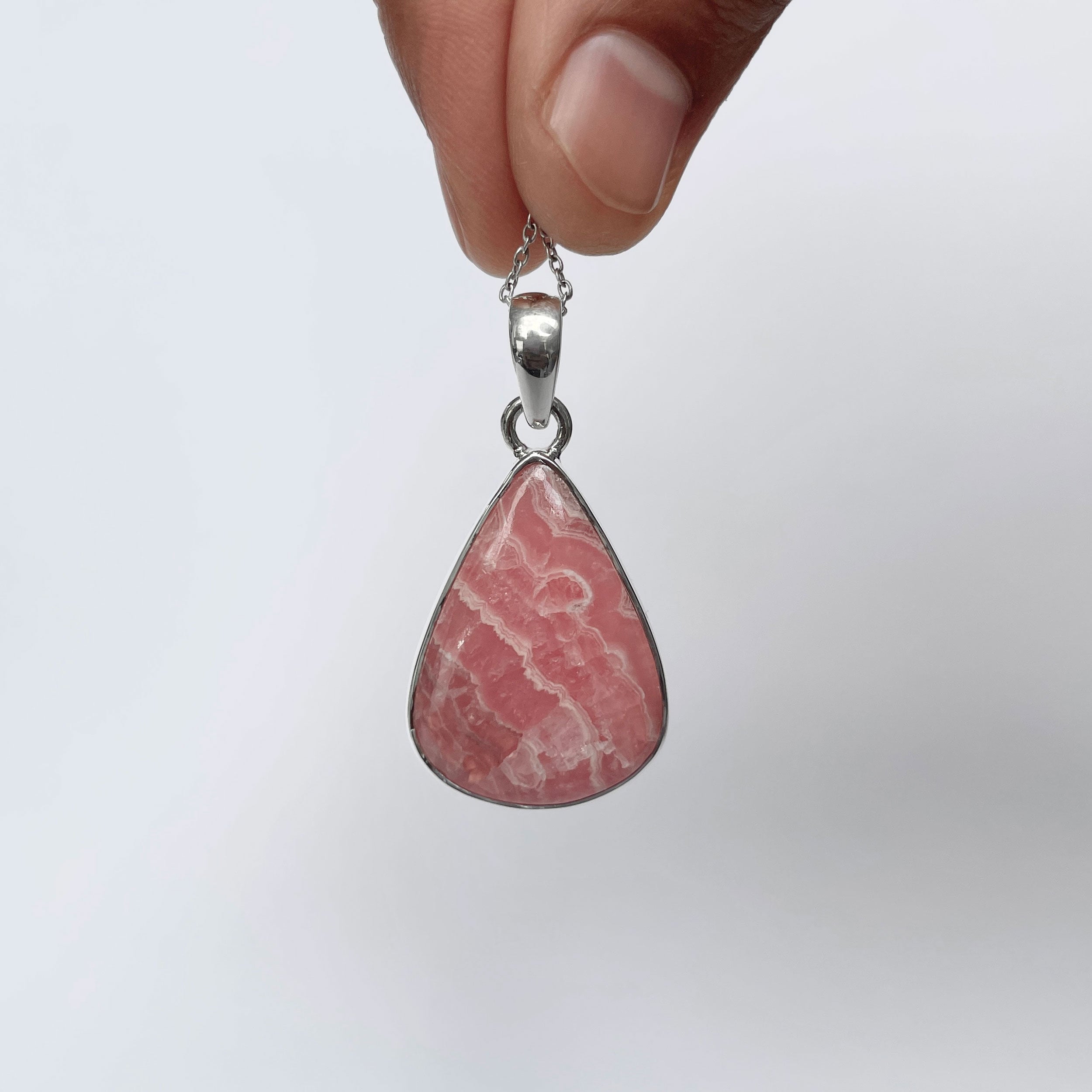 Rhodochrosite Pendant-(RDC-P-321.)