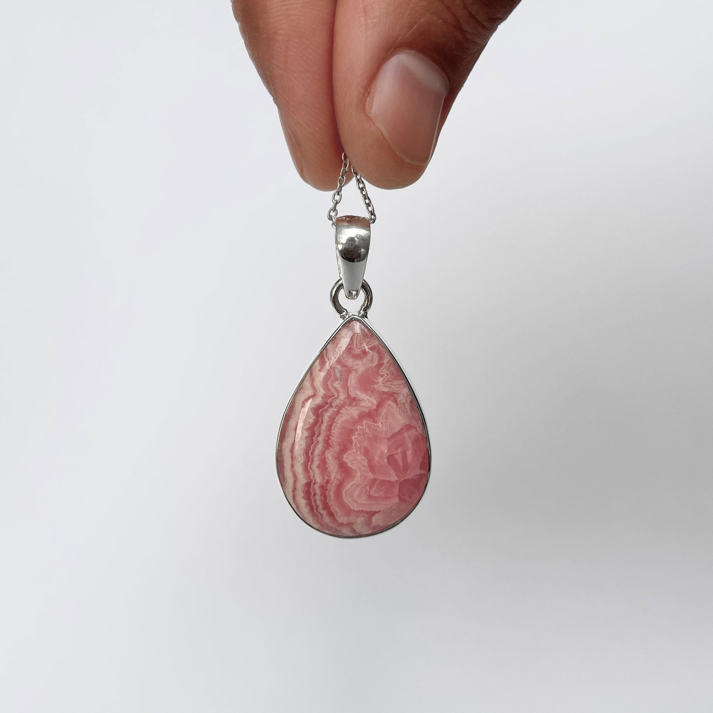 Rhodochrosite Pendant-(RDC-P-322.)