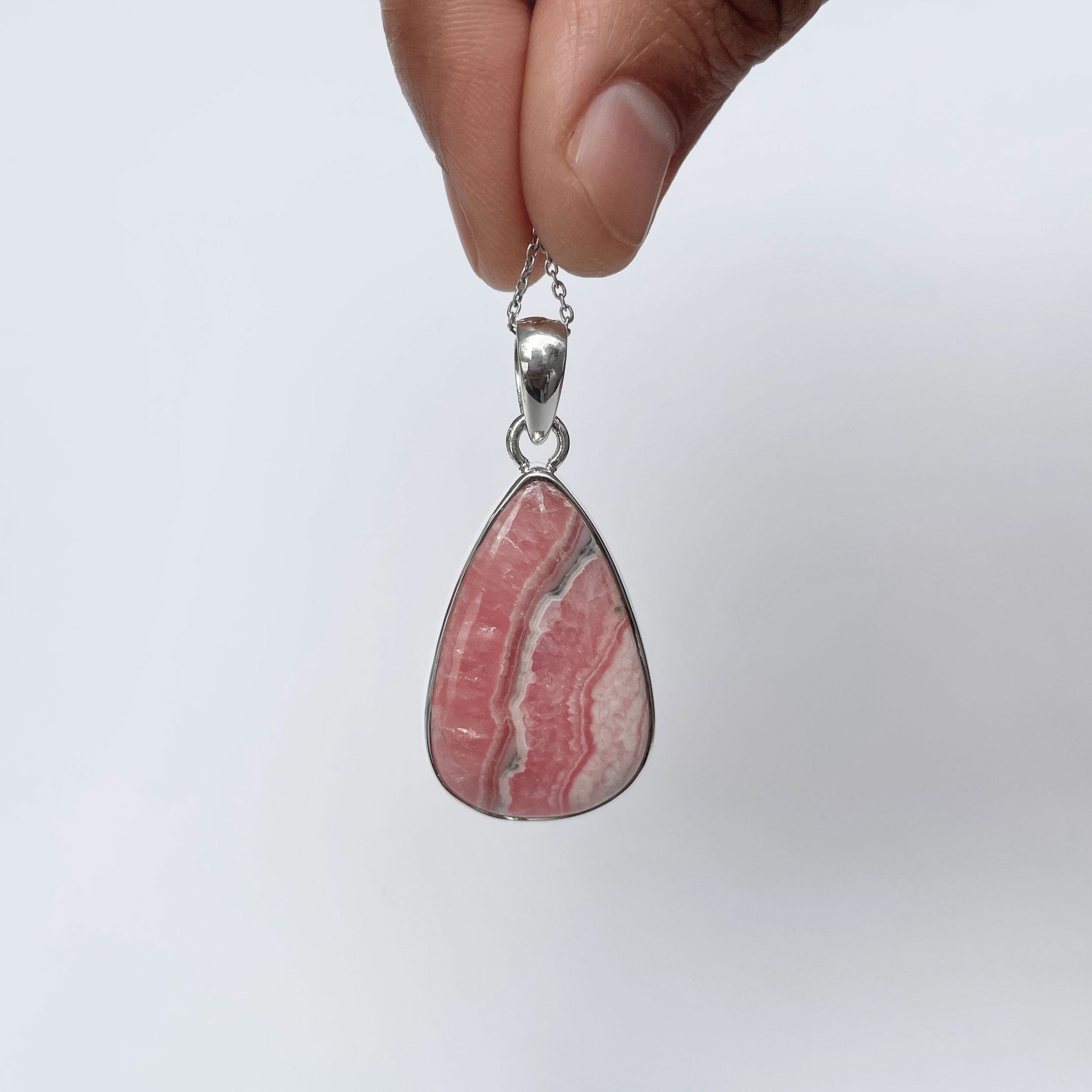 Rhodochrosite Pendant-(RDC-P-323.)
