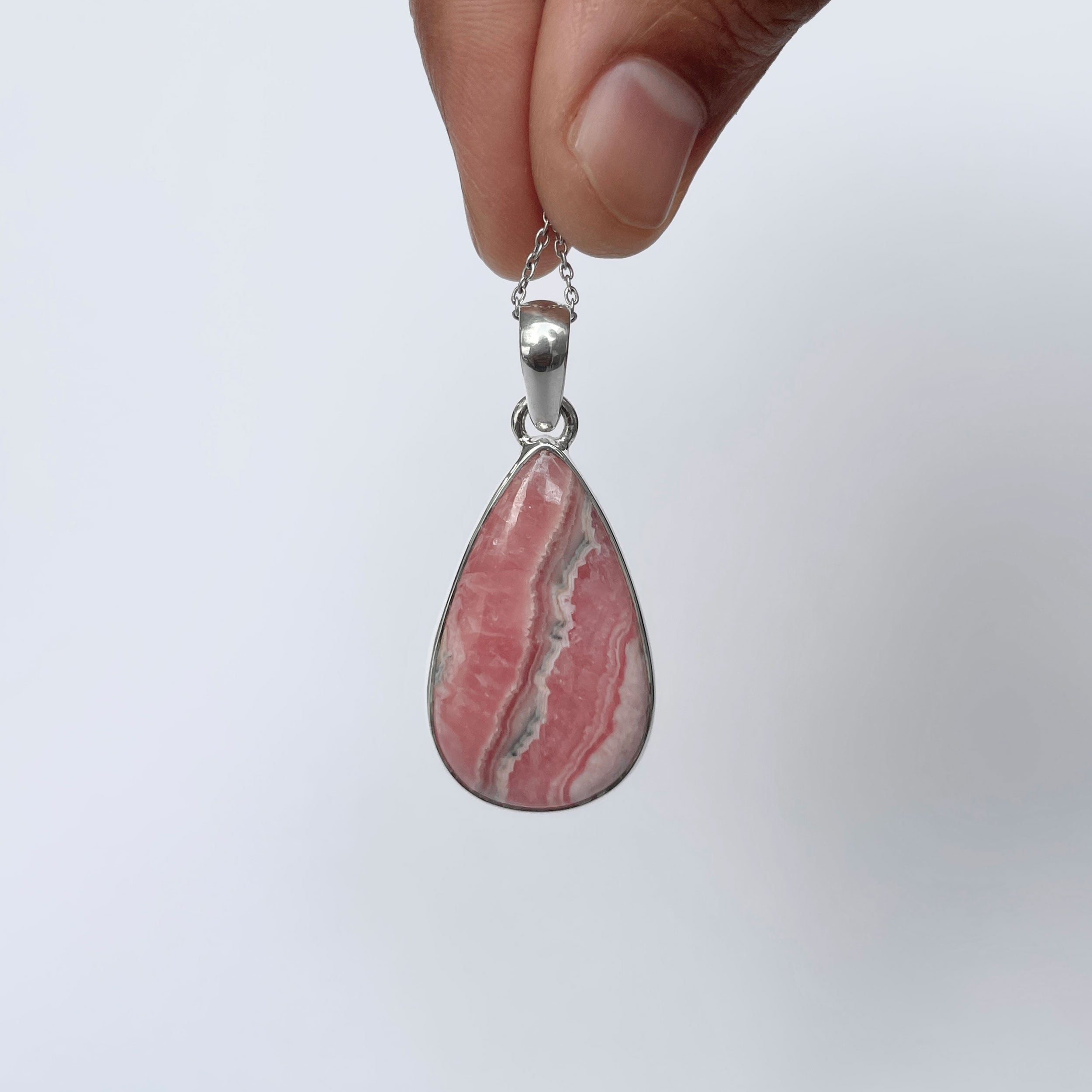 Rhodochrosite Pendant-(RDC-P-324.)