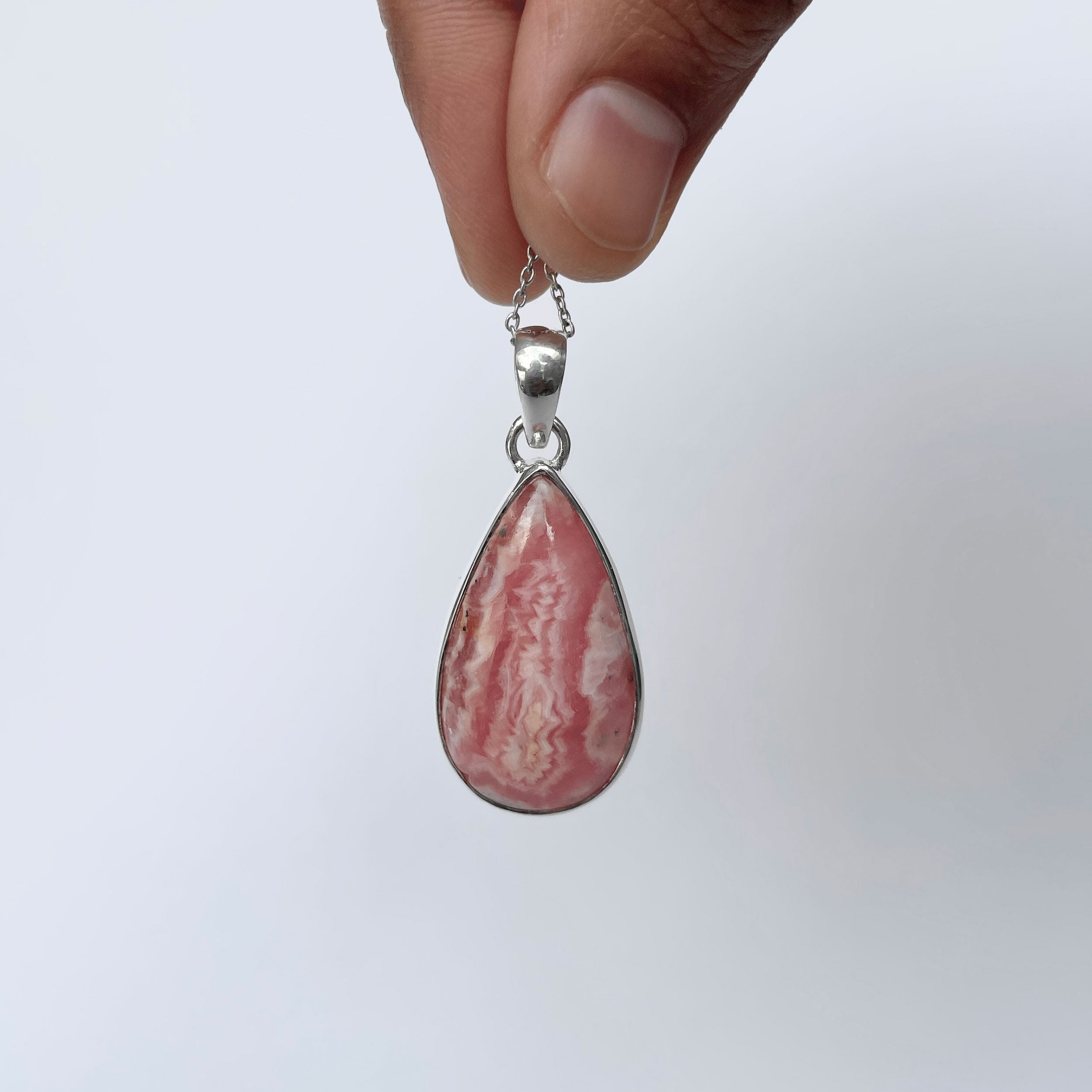 Rhodochrosite Pendant-(RDC-P-325.)
