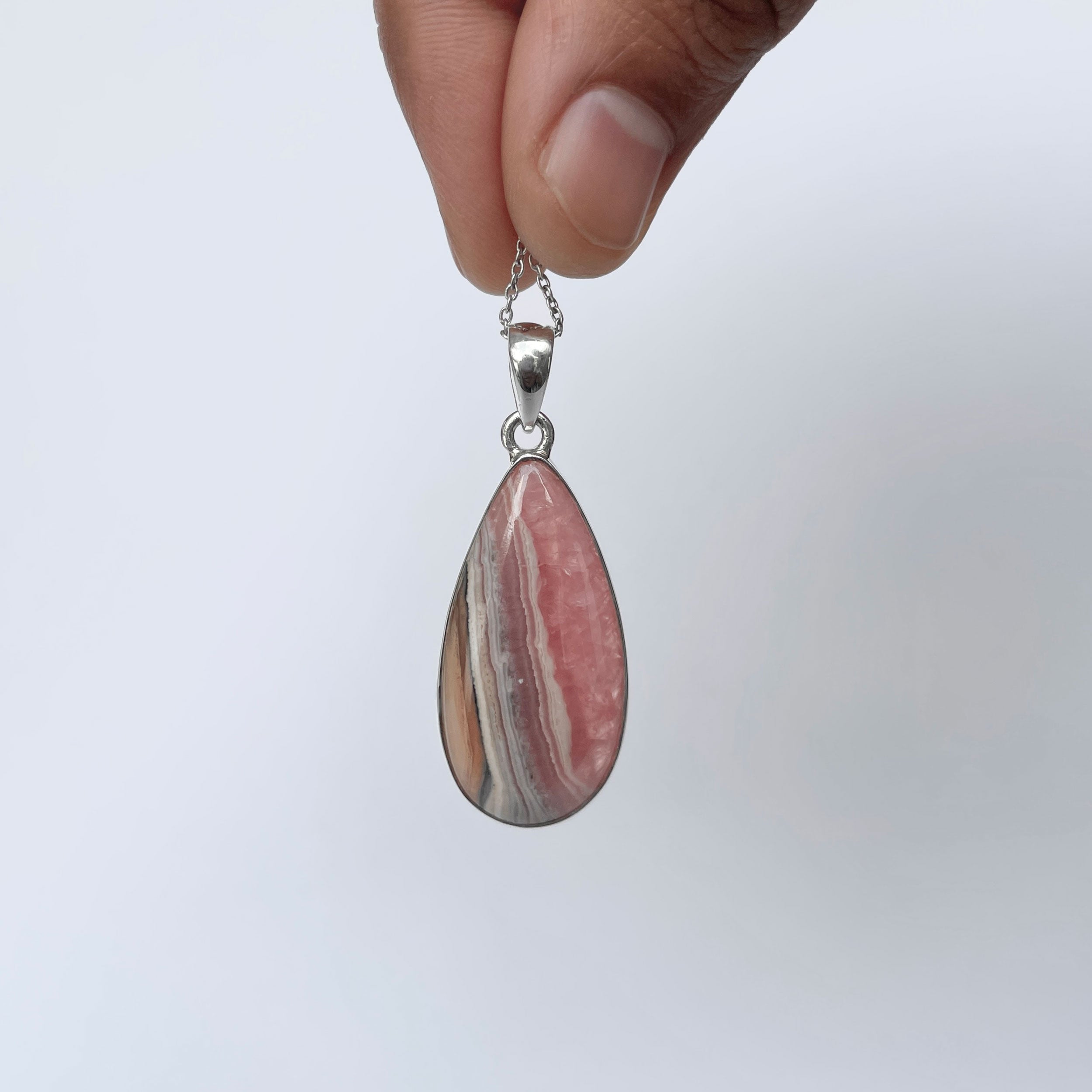 Rhodochrosite Pendant-(RDC-P-326.)