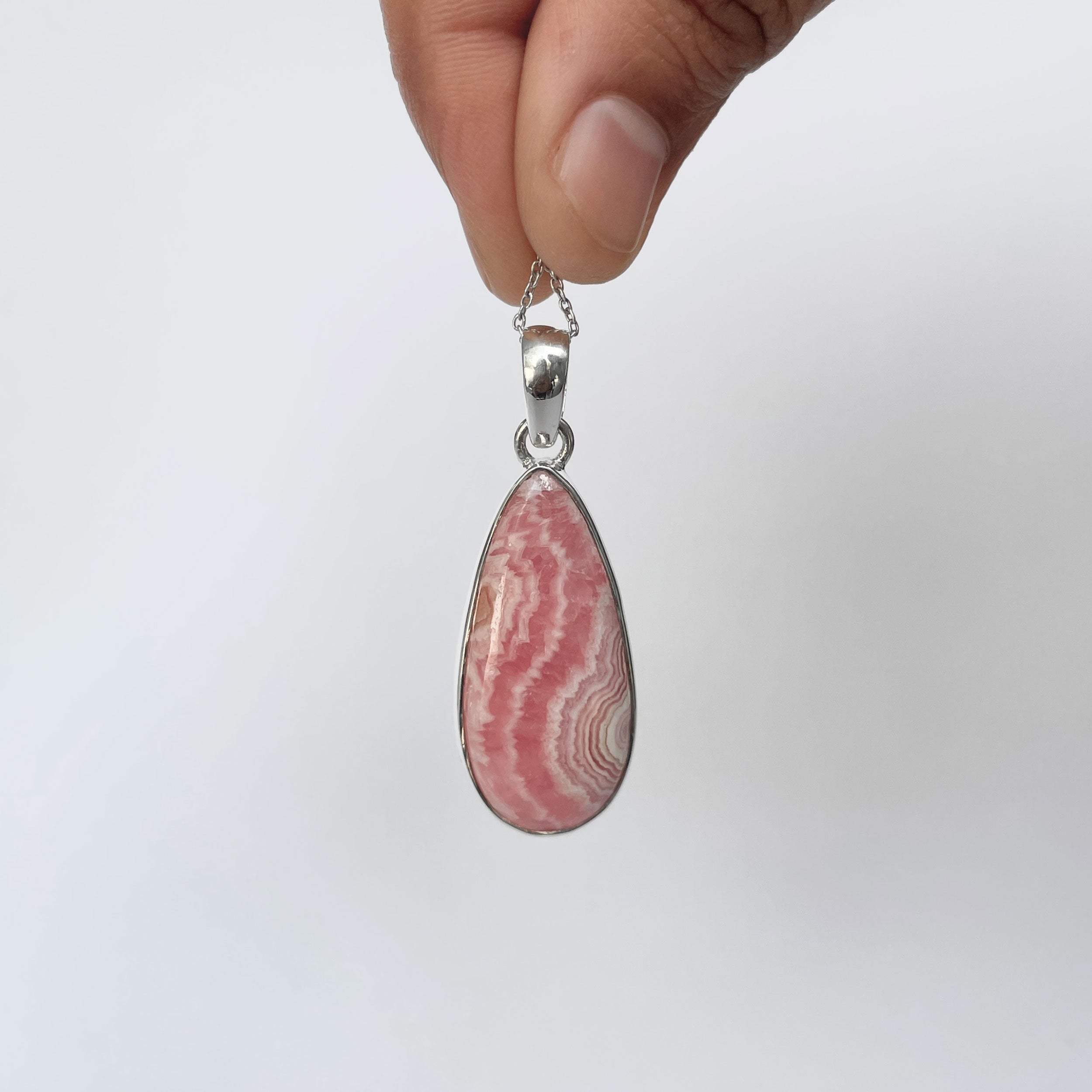 Rhodochrosite Pendant-(RDC-P-327.)