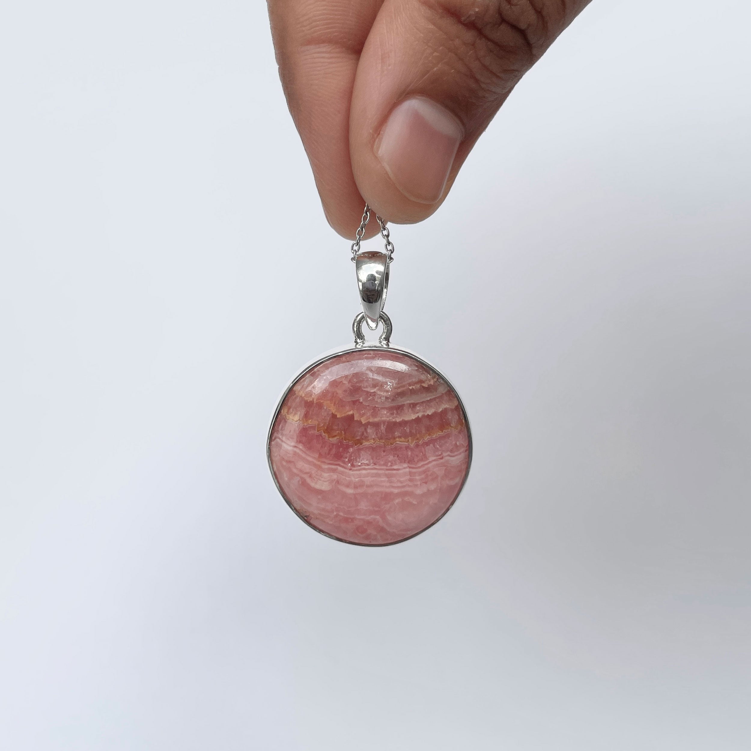 Rhodochrosite Pendant-(RDC-P-328.)