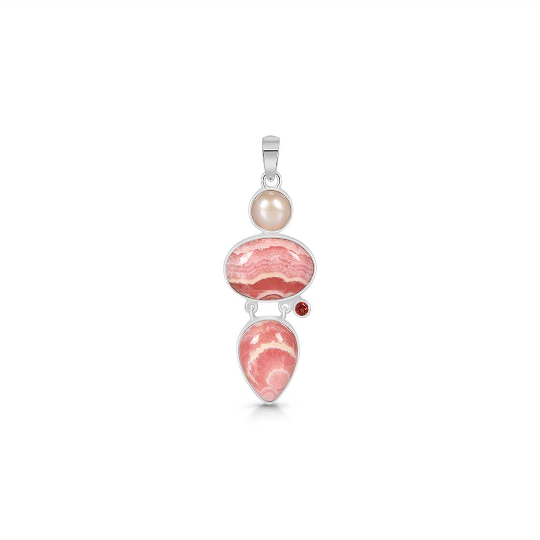 Rhodochrosite Pendant-(RDC-P-62.)