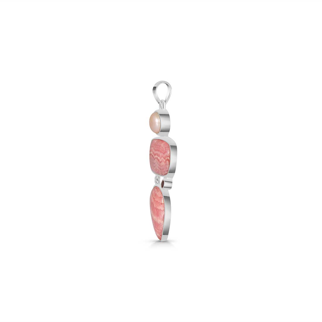 Rhodochrosite Pendant-(RDC-P-64.)