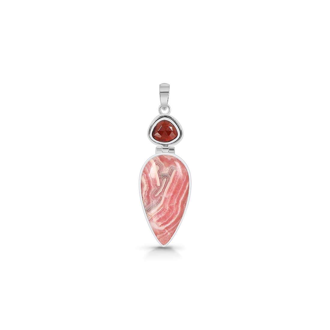 Rhodochrosite Pendant-(RDC-P-65.)