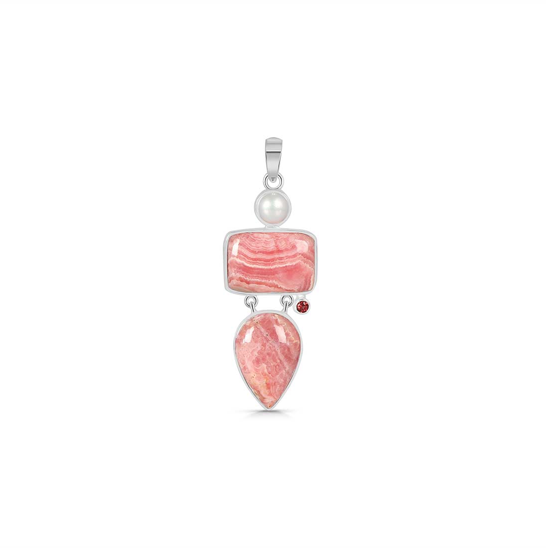 Rhodochrosite Pendant-(RDC-P-66.)