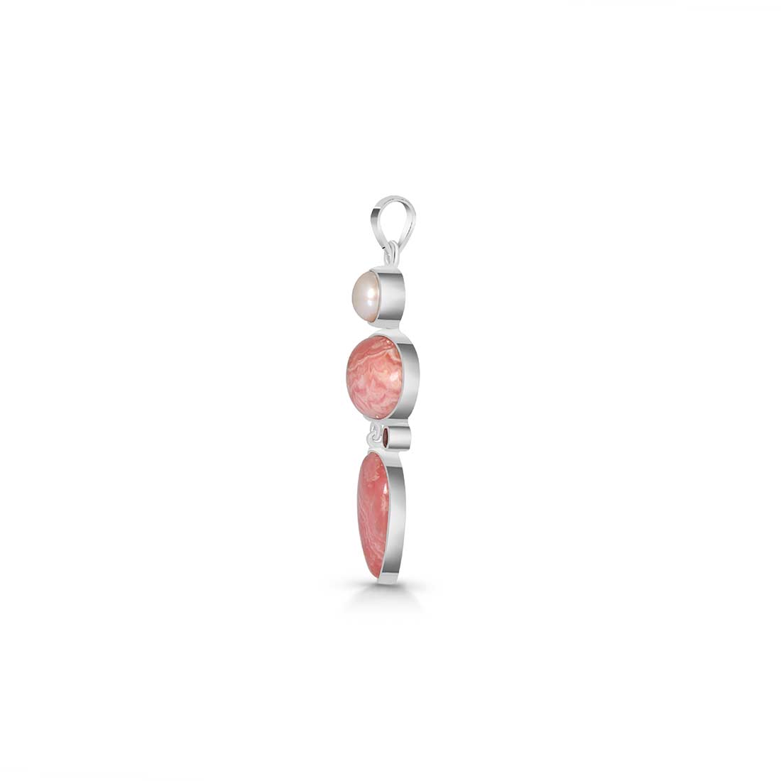 Rhodochrosite Pendant-(RDC-P-71.)