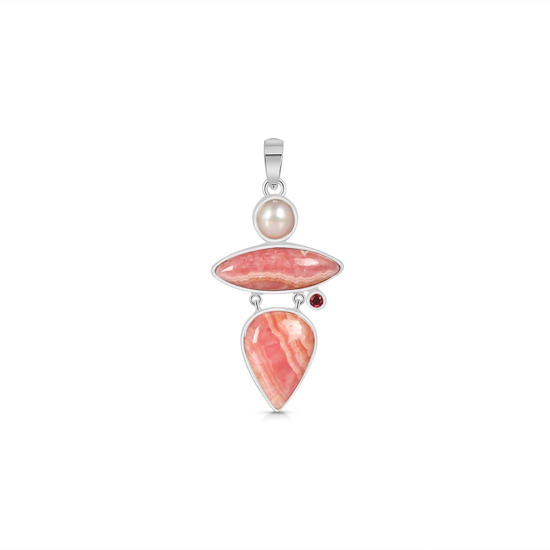 Rhodochrosite Pendant-(RDC-P-77.)