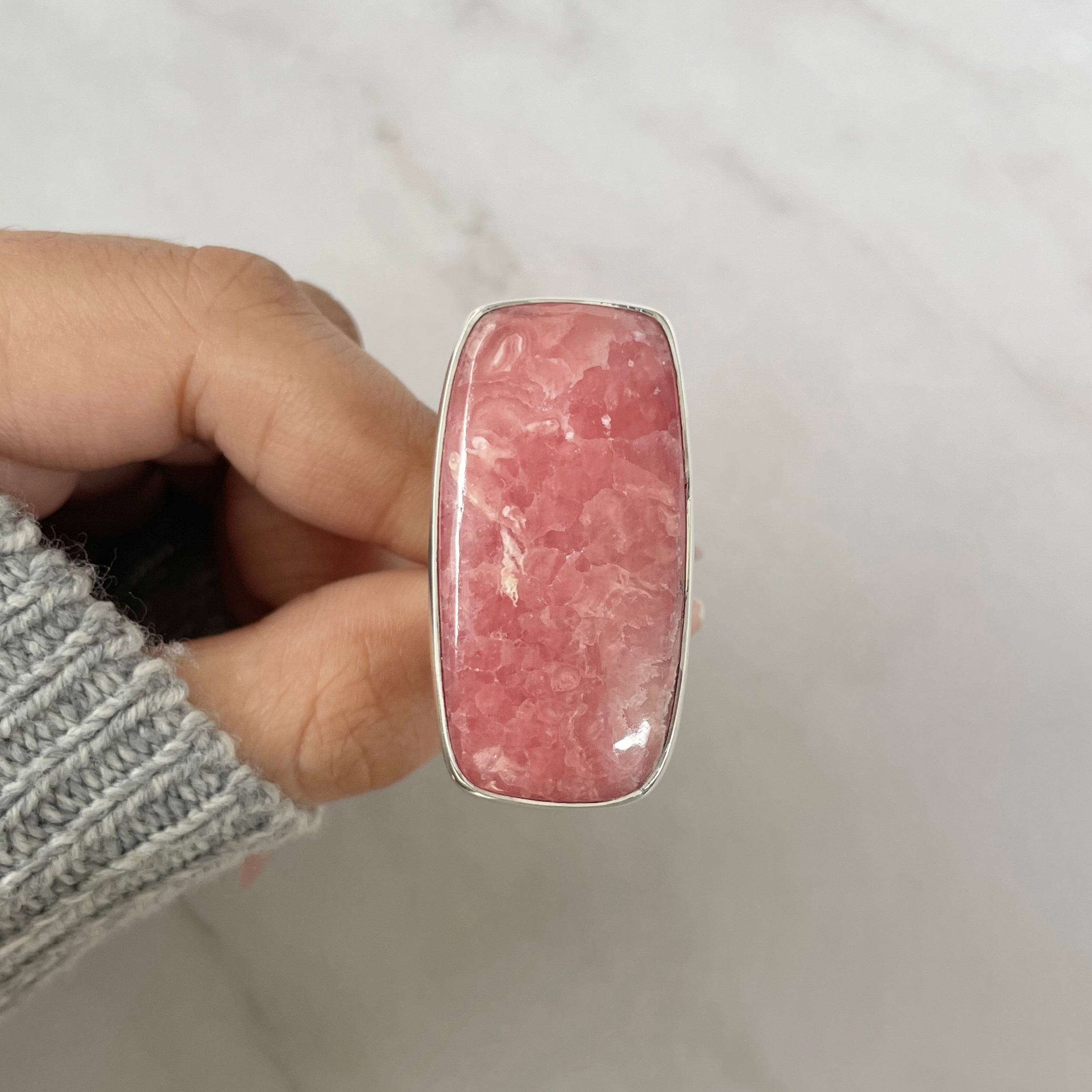 Rhodochrosite Ring-(RDC-R-109.)