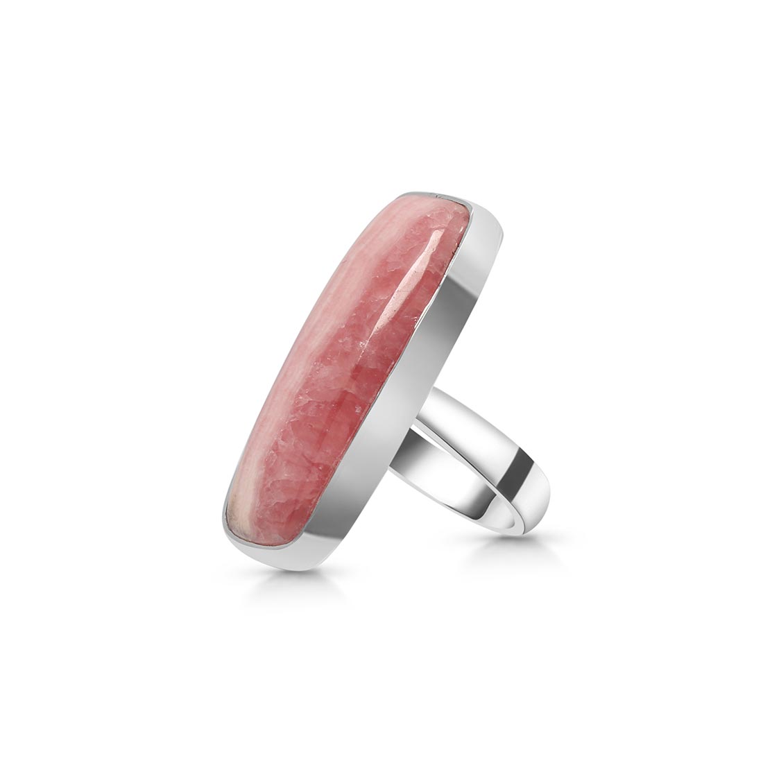 Rhodochrosite Adjustable Ring-(RDC-R-11)