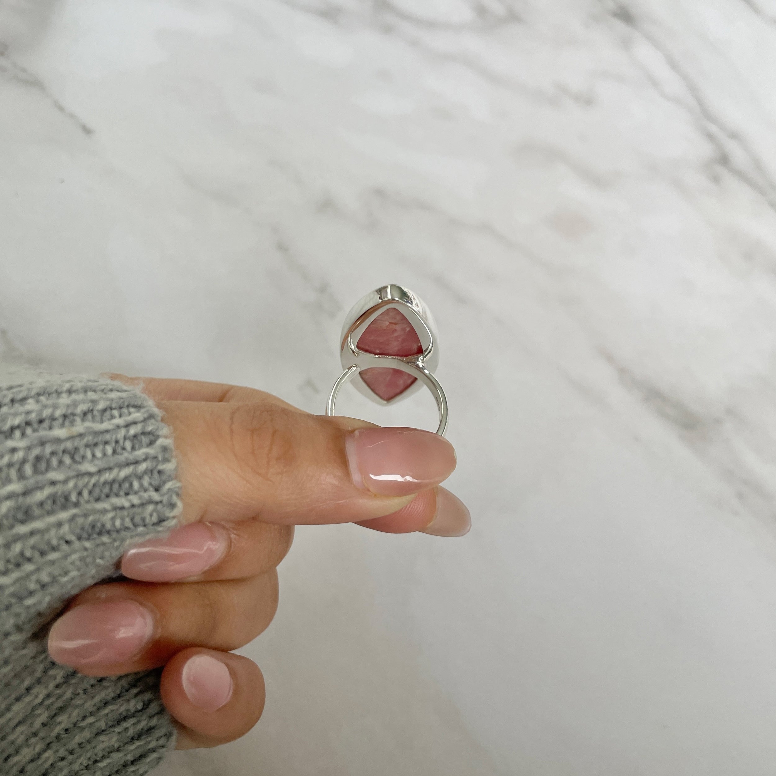 Rhodochrosite Ring-(RDC-R-114.)