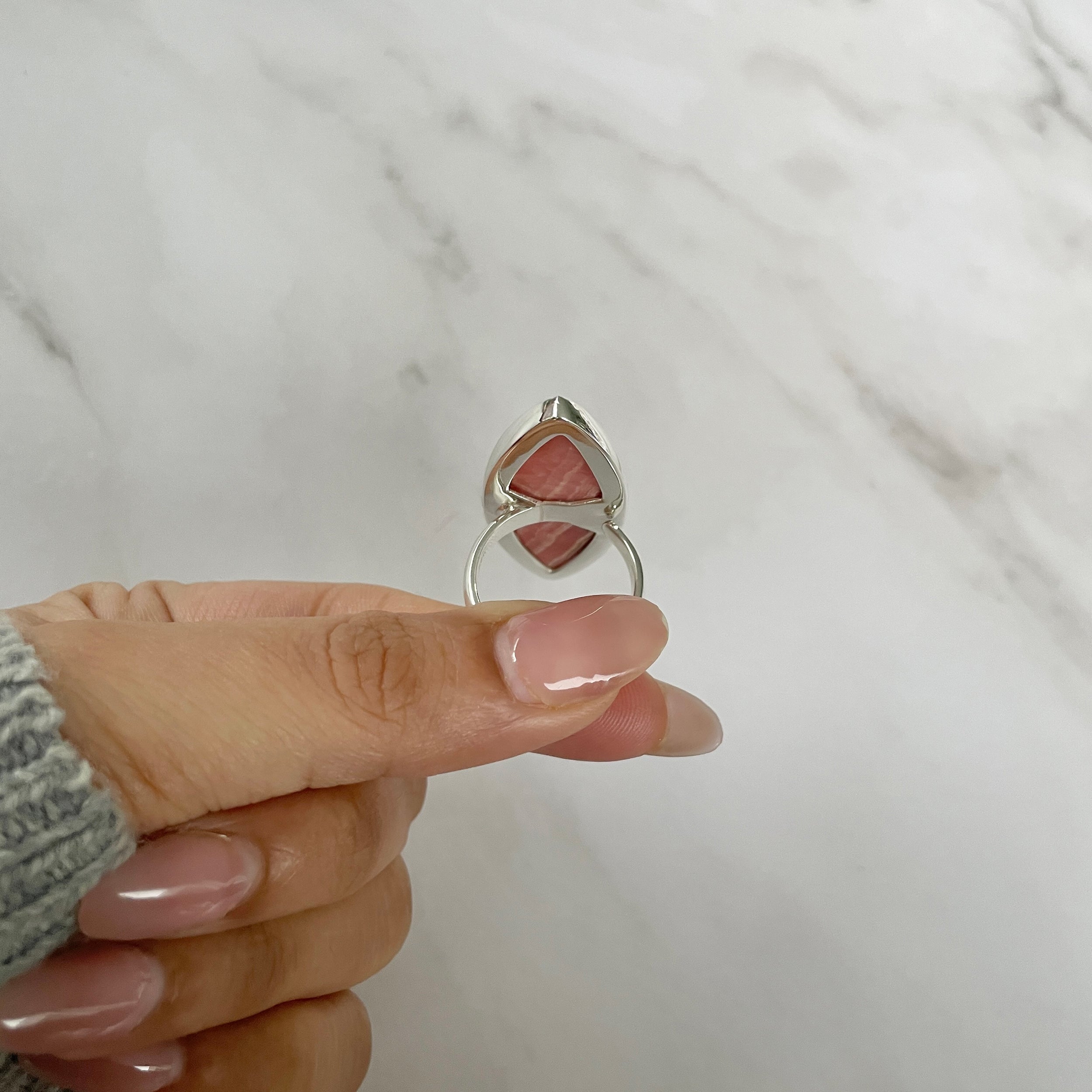 Rhodochrosite Ring-(RDC-R-115.)