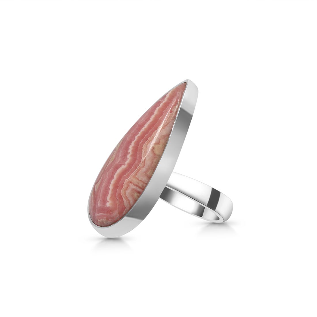 Rhodochrosite Adjustable Ring-(RDC-R-12)