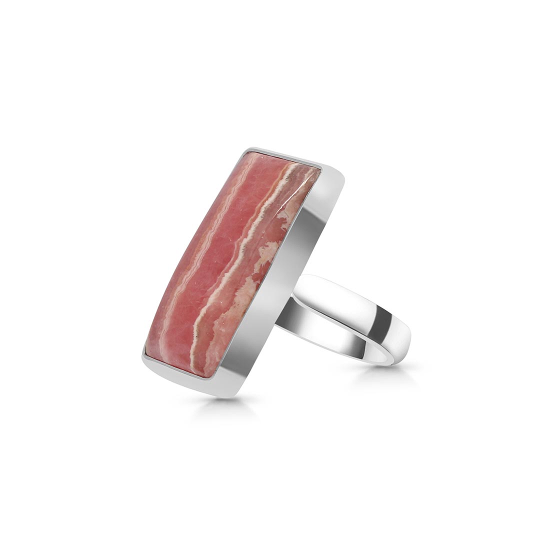 Rhodochrosite Adjustable Ring-(RDC-R-13)