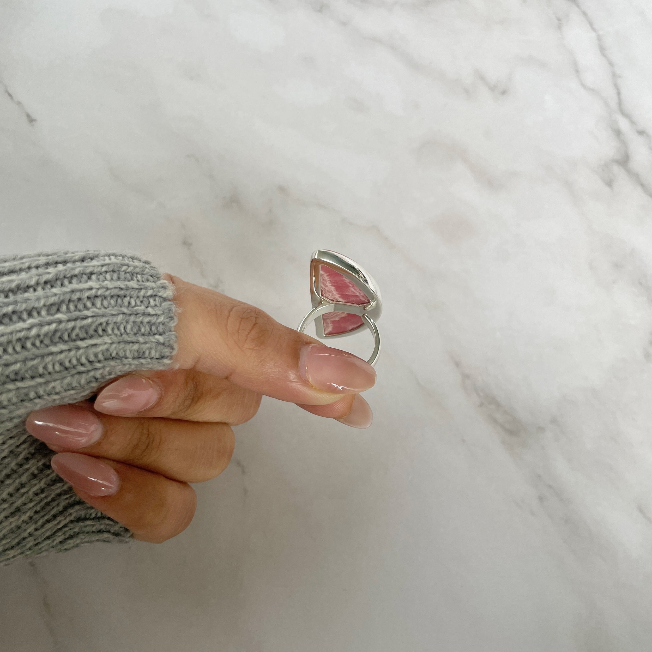 Rhodochrosite Ring-(RDC-R-136.)
