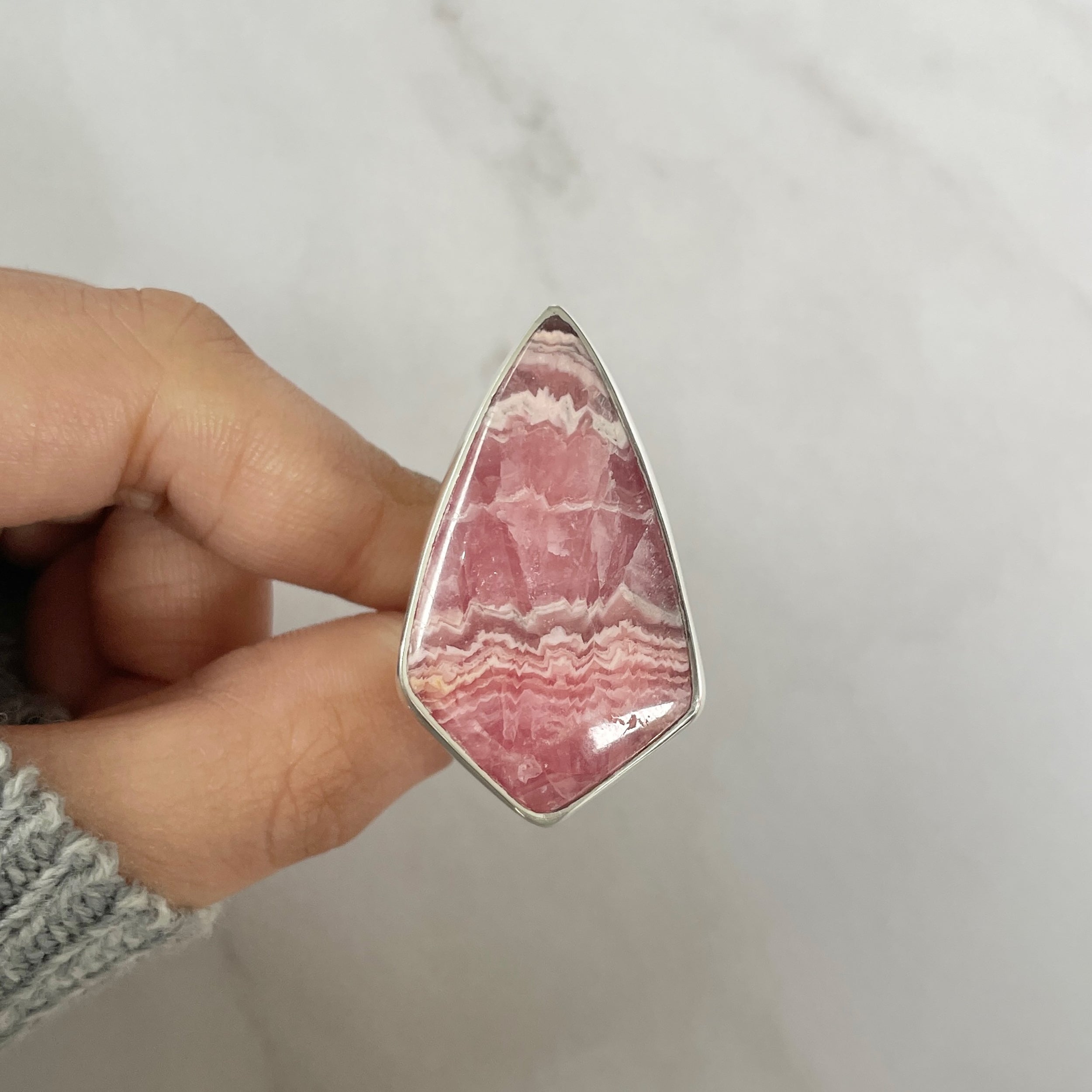 Rhodochrosite Ring-(RDC-R-138.)