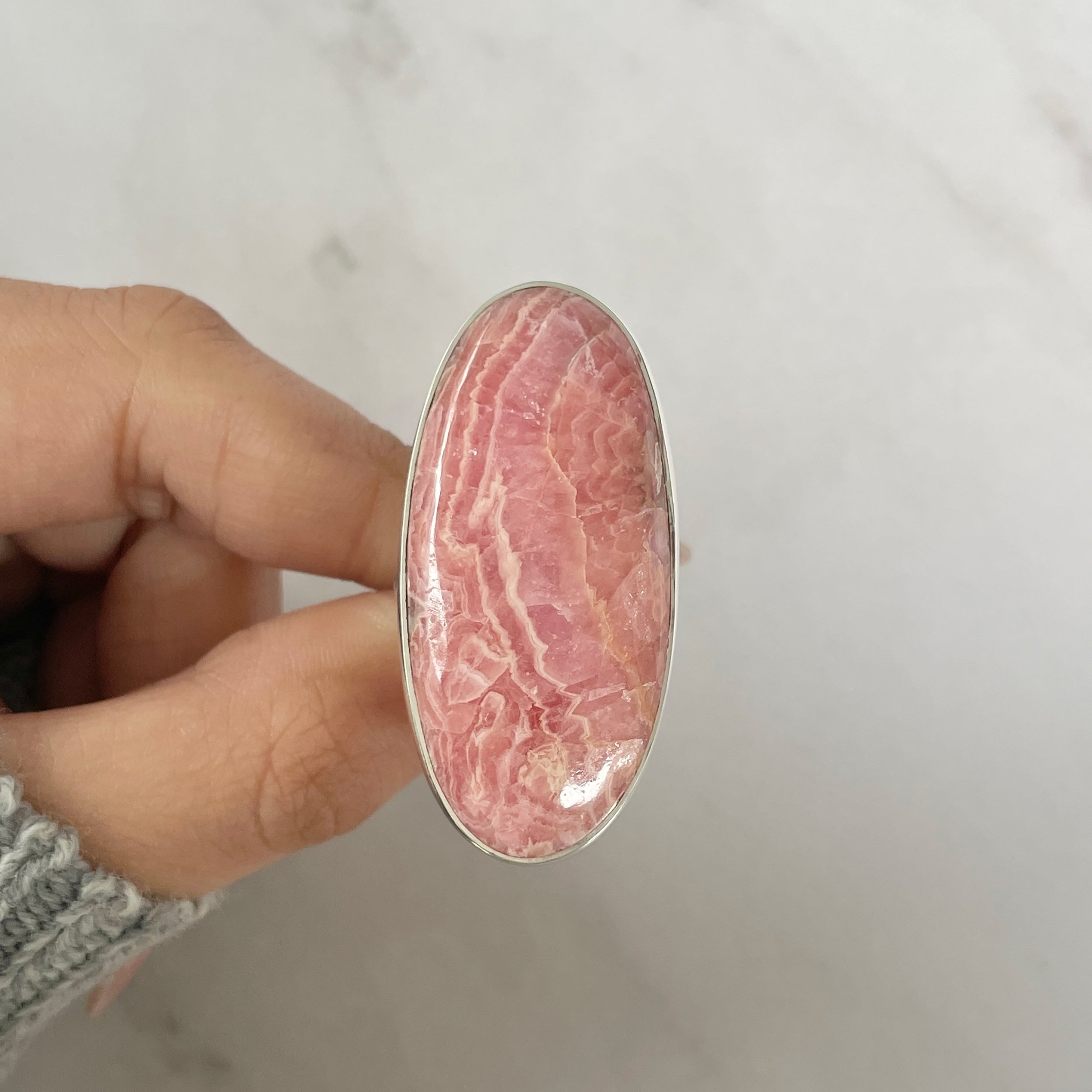 Rhodochrosite Ring-(RDC-R-139.)