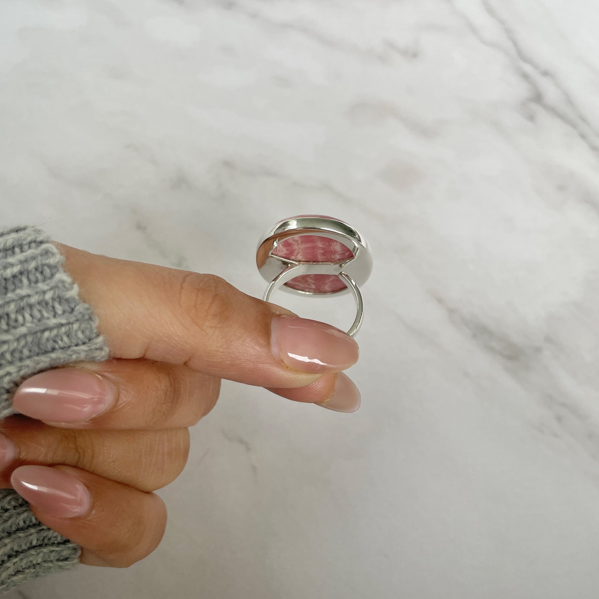 Rhodochrosite Ring-(RDC-R-141.)