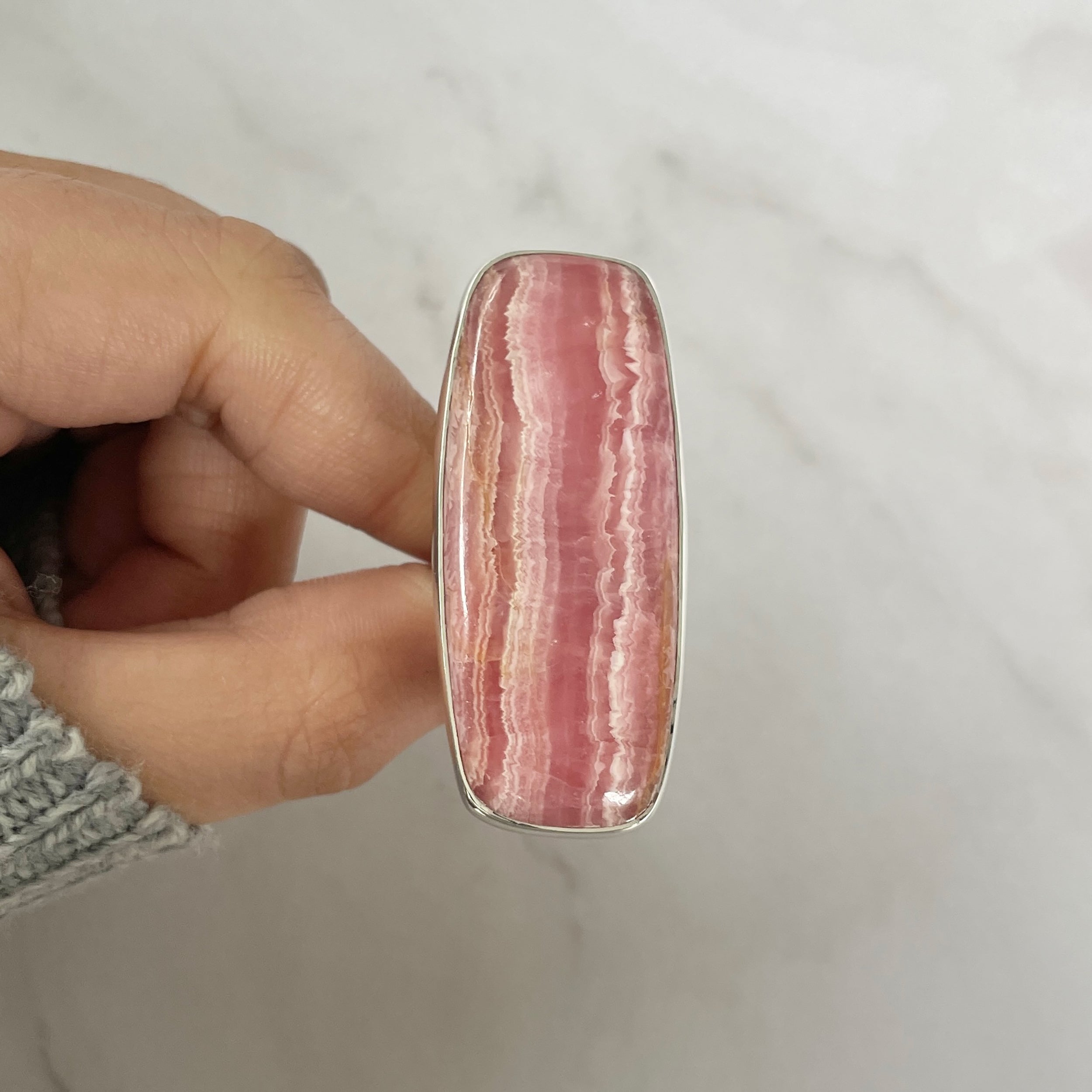 Rhodochrosite Ring-(RDC-R-142.)
