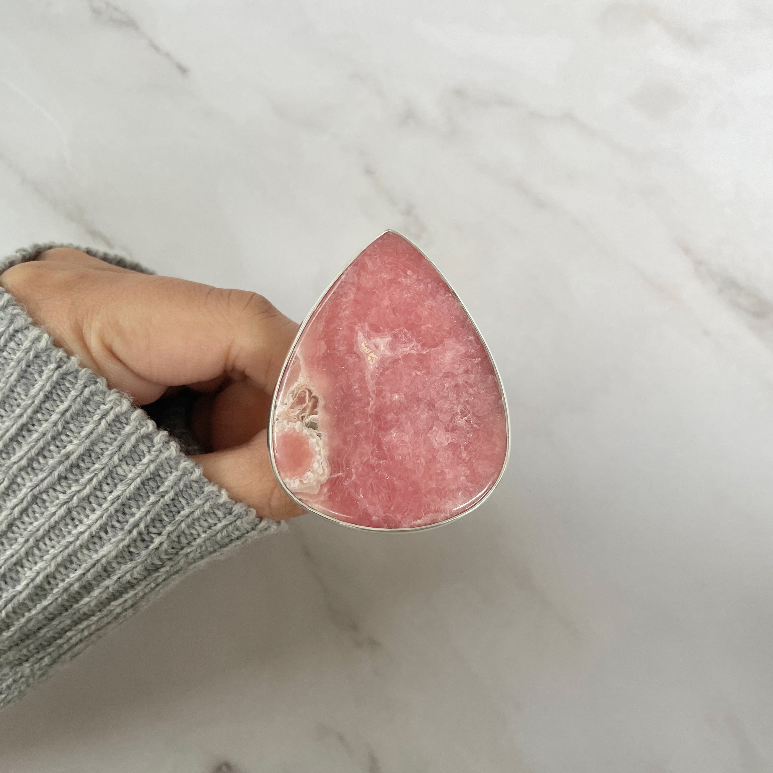 Rhodochrosite Ring-(RDC-R-148.)