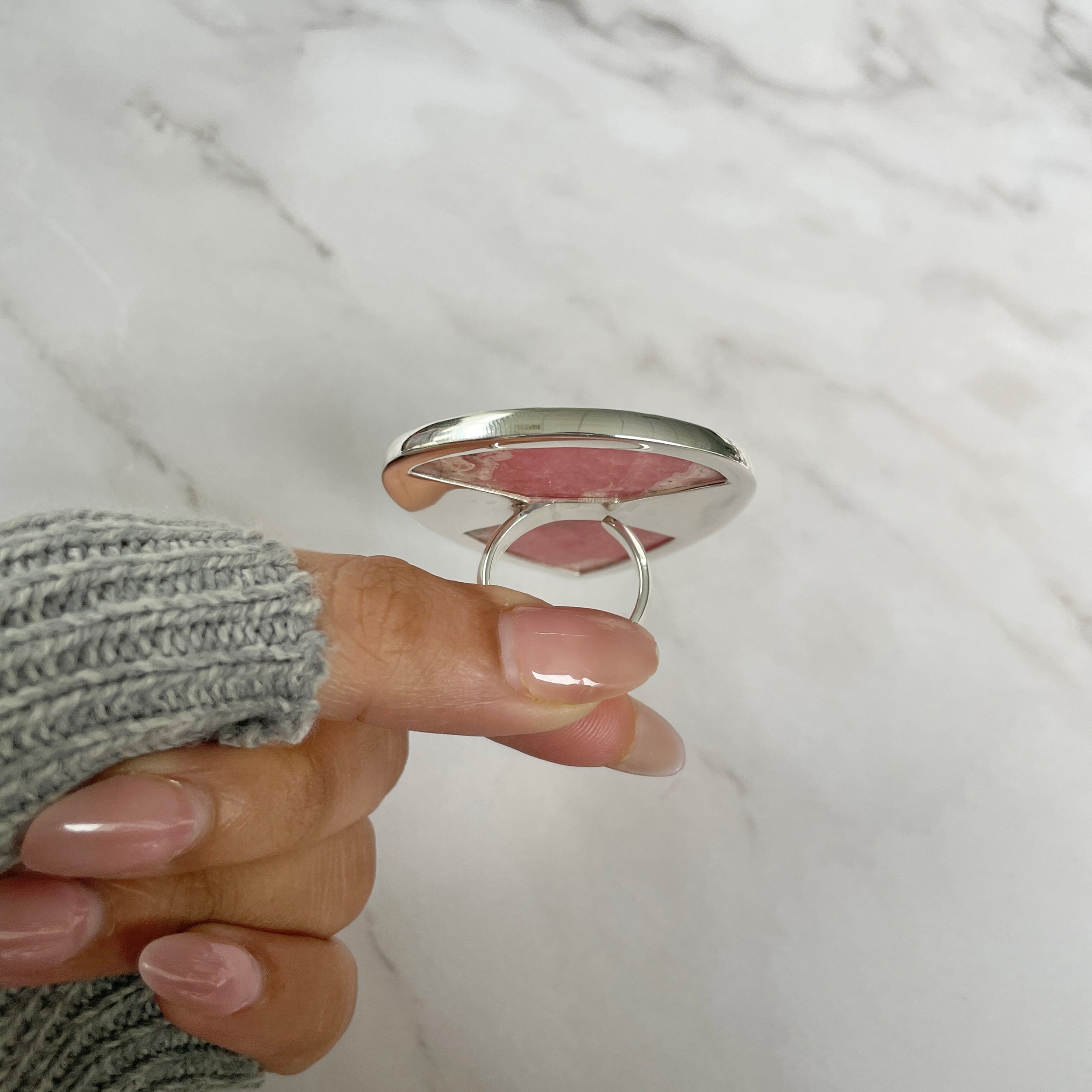 Rhodochrosite Ring-(RDC-R-148.)