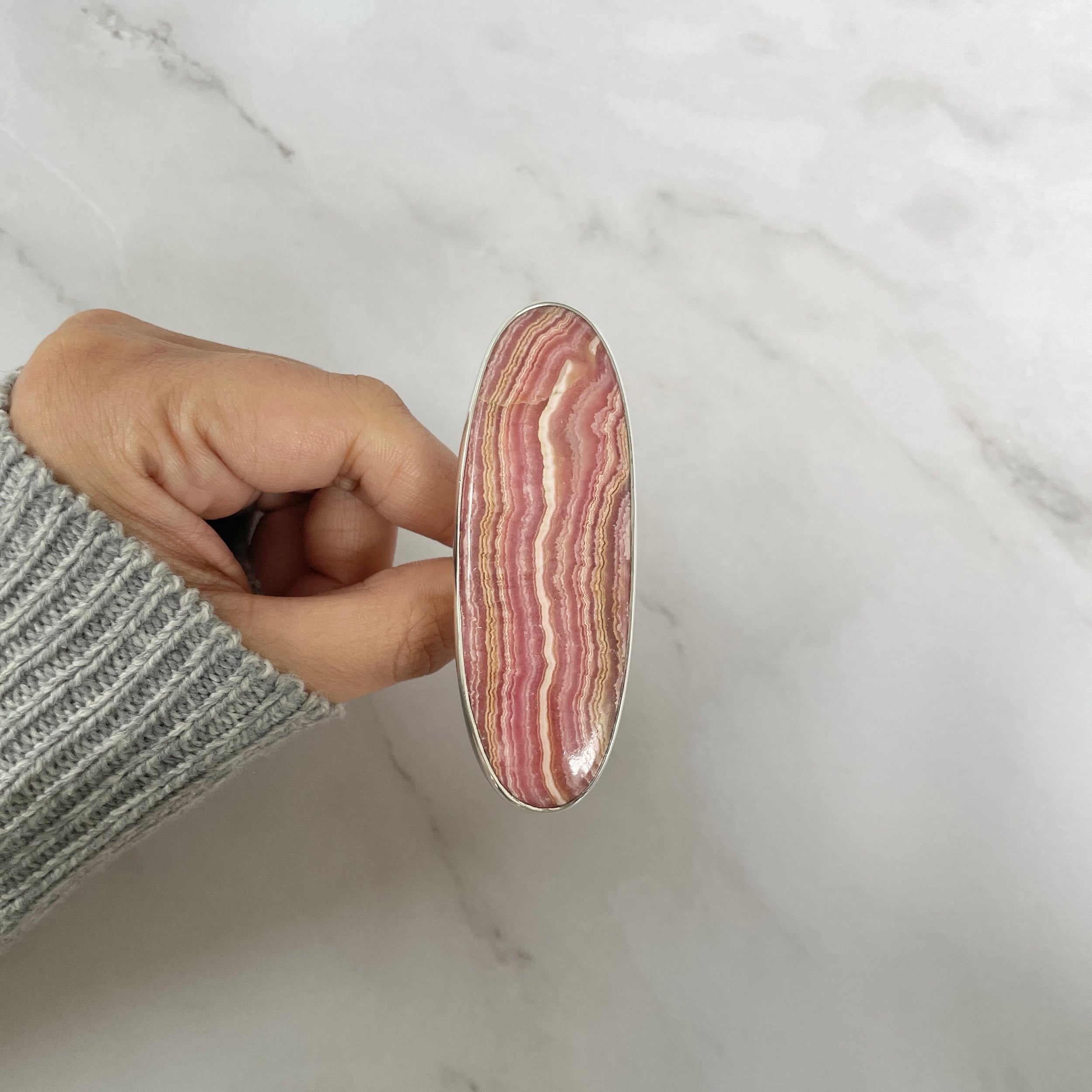 Rhodochrosite Ring-(RDC-R-151.)