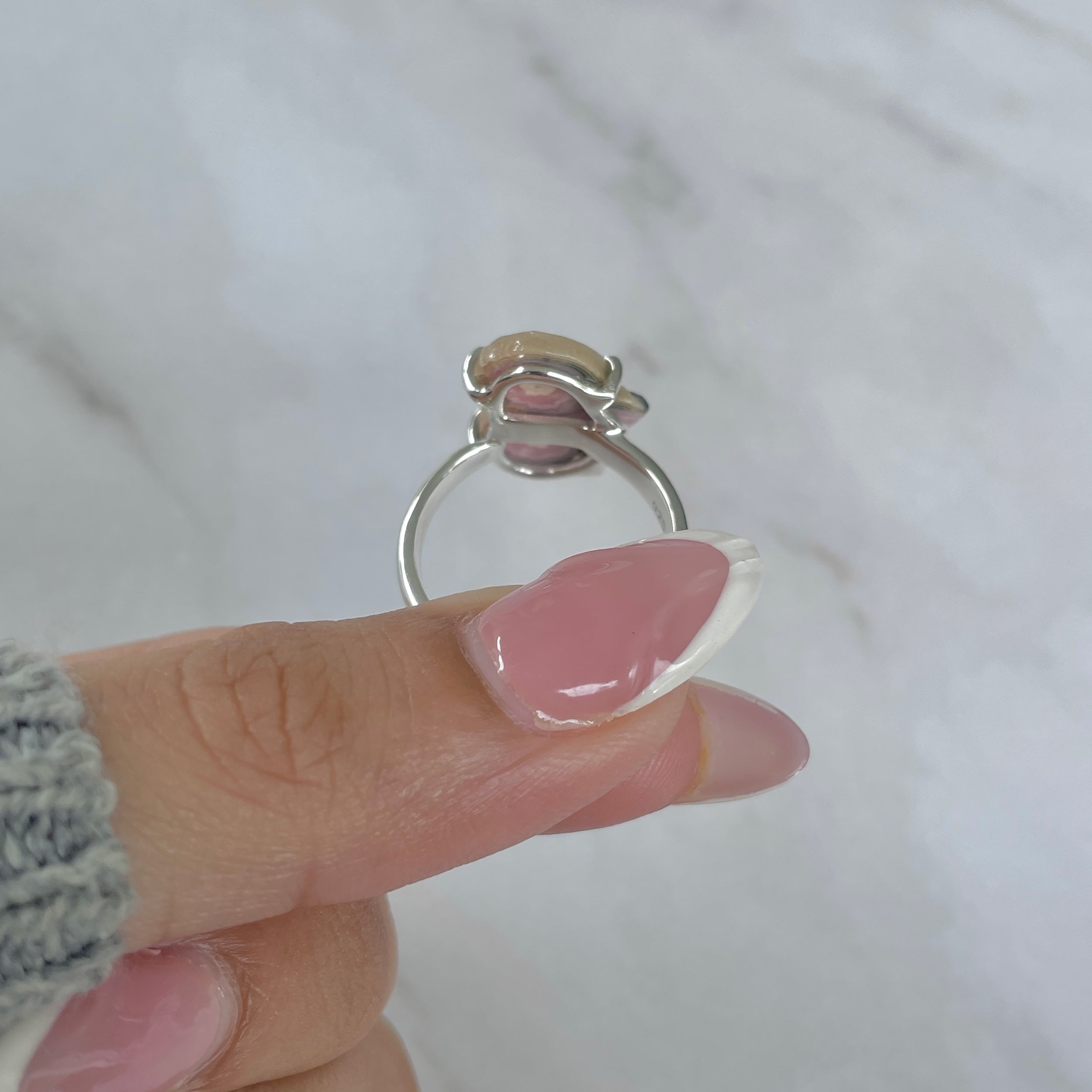 Rhodochrosite Stalactite Ring-(RDC-R-153.)