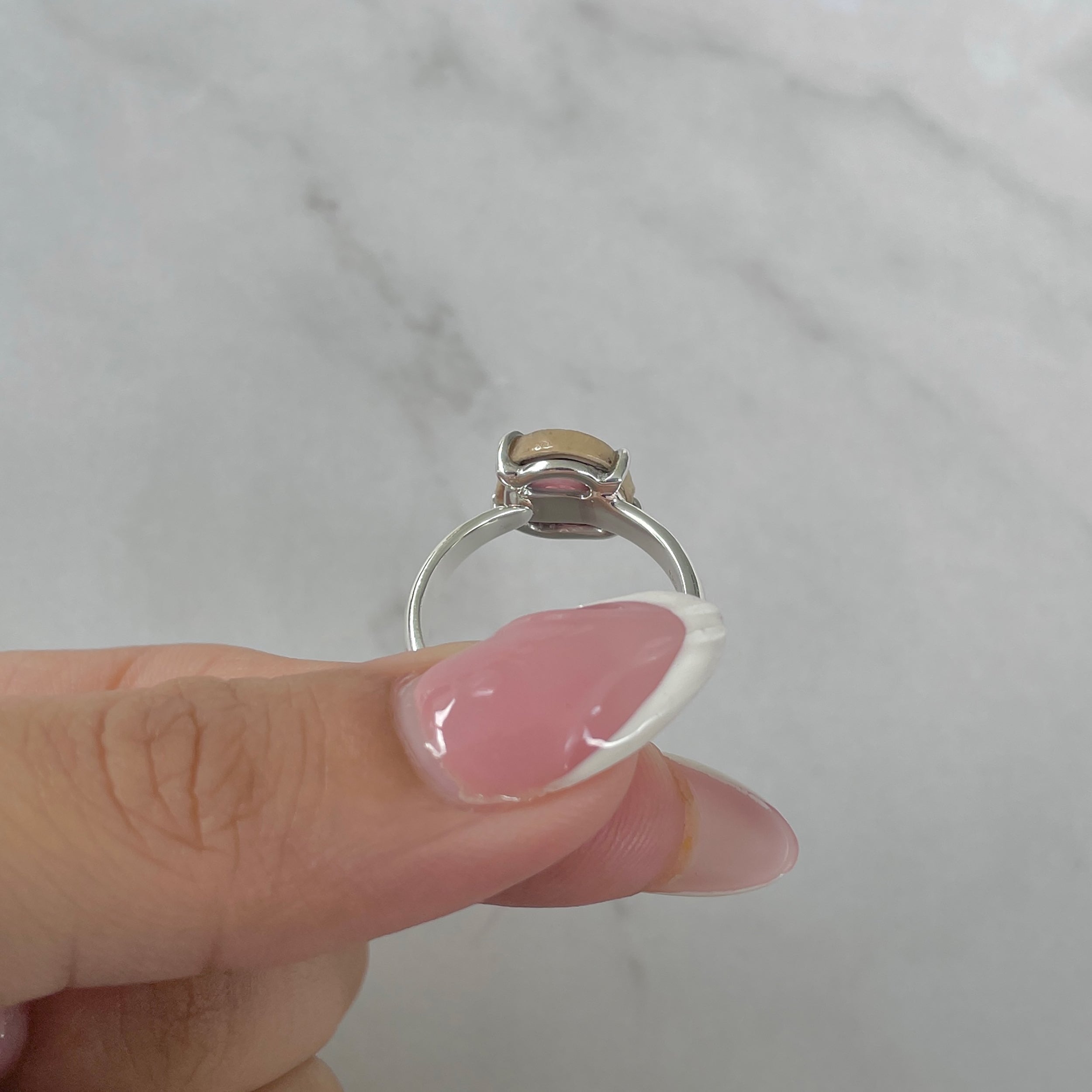 Rhodochrosite Stalactite Ring-(RDC-R-168.)