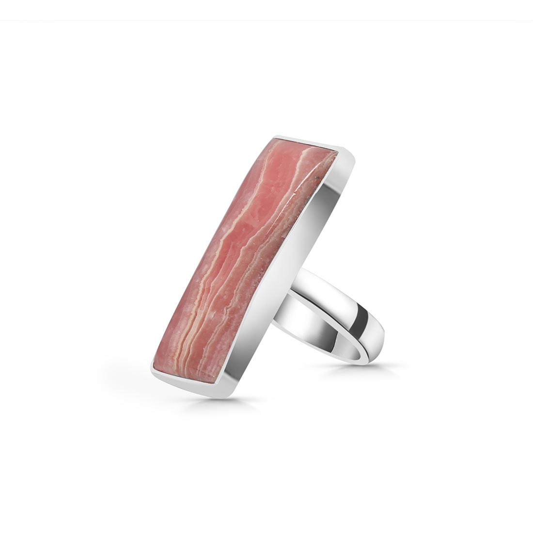 Rhodochrosite Adjustable Ring-(RDC-R-17)