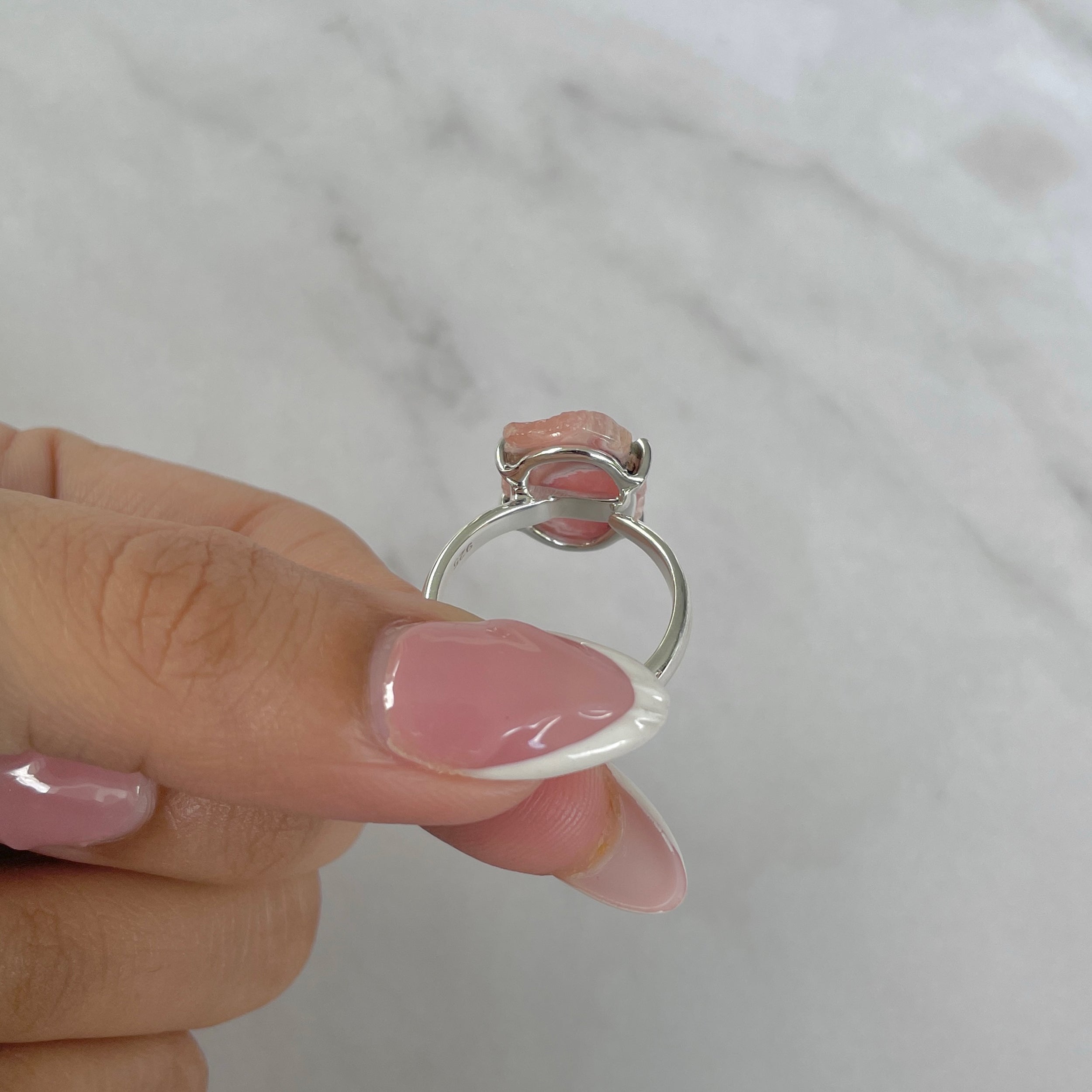 Rhodochrosite Stalactite Ring-(RDC-R-171.)