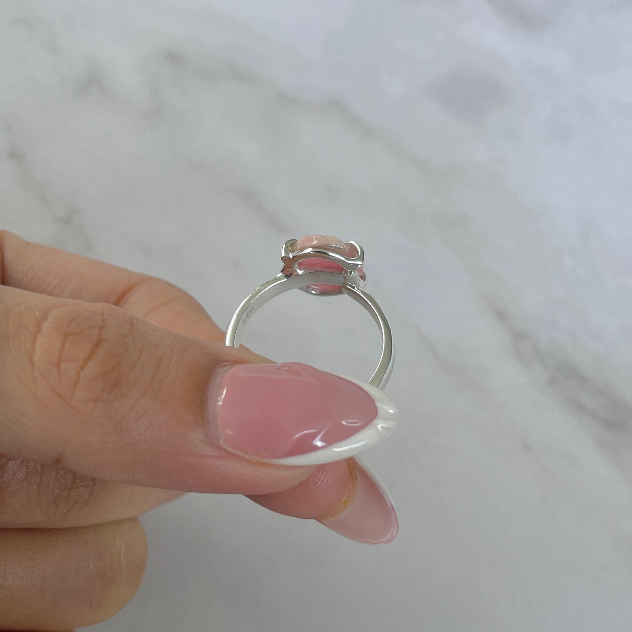 Rhodochrosite Stalactite Ring-(RDC-R-176.)